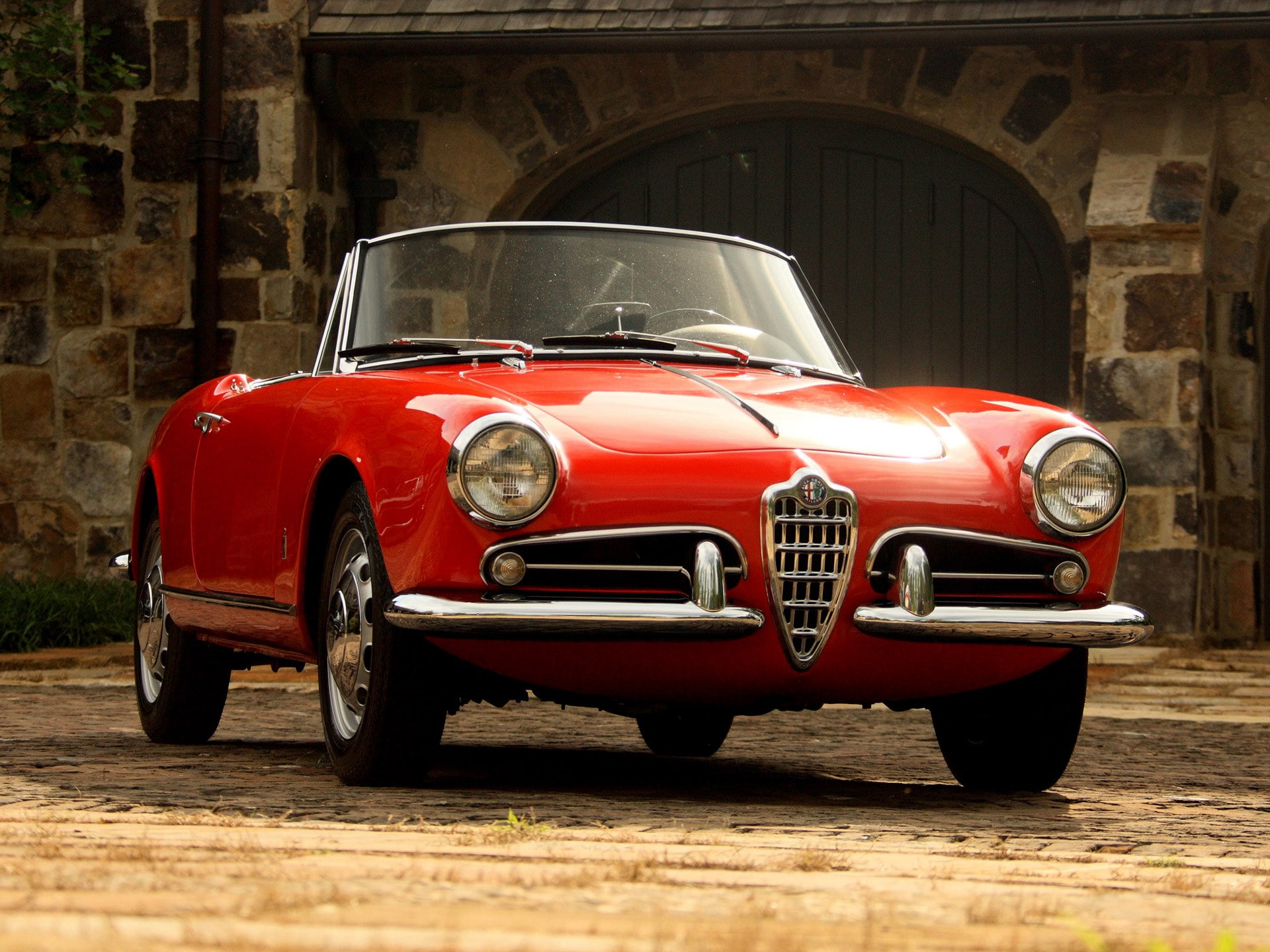 1080P, alfa romeo giulietta spider, HD Wallpaper