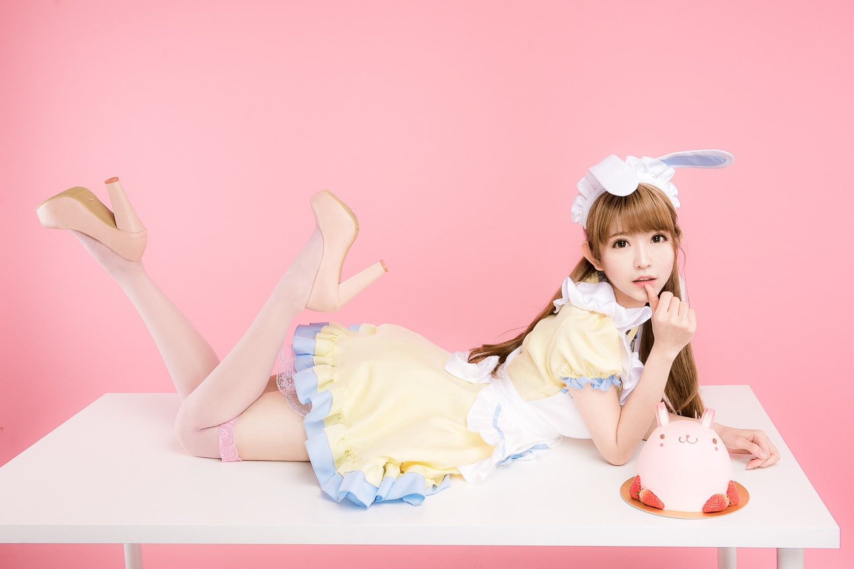 model, women, 720P, Korean, Yurisa Chan, cosplay, HD Wallpaper