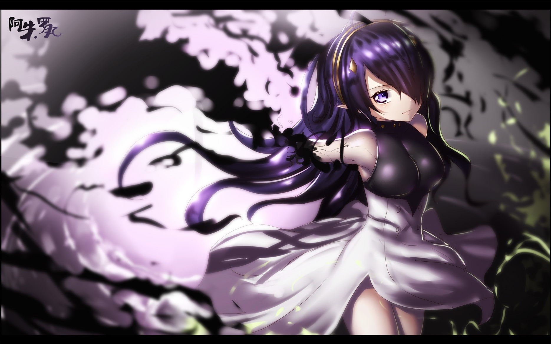 purple, hairstyle, Asuramaru, Owari No Seraph, male likeness, sculpture, mannequin, indoors, anime, human representation, no people, statue, anime girls, HD Wallpaper