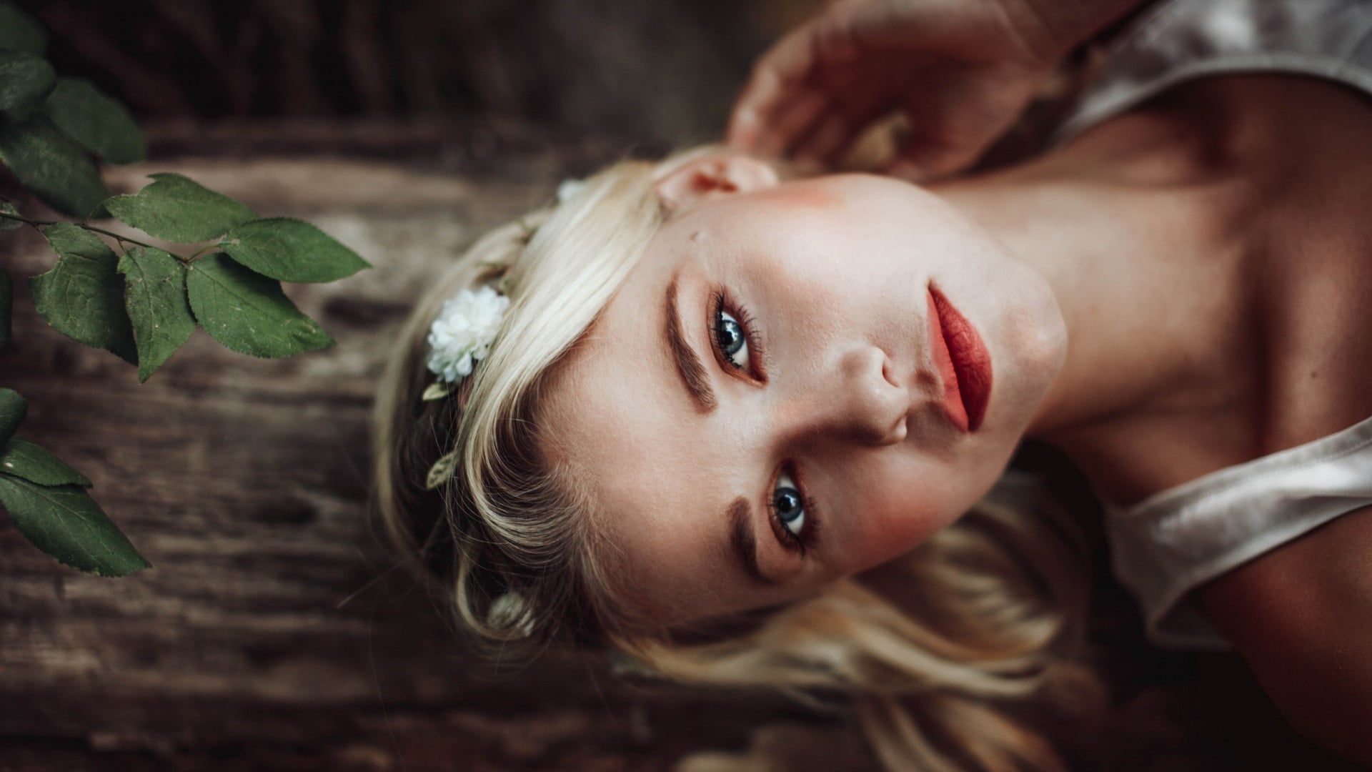 fashion, enjoyment, portrait, outdoors, young Adult, plant part, copy Space, smiling, part Of, close-up, women outdoors, child, woman, white, hairstyle, HD Wallpaper