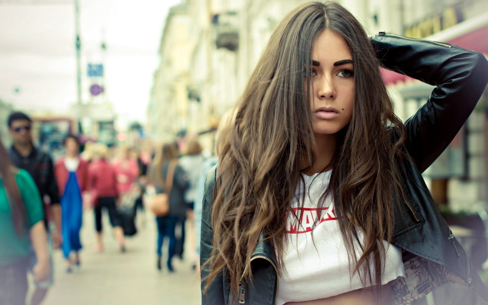 diana, 720P, woman, girl, brunette, melison, beauty, HD Wallpaper