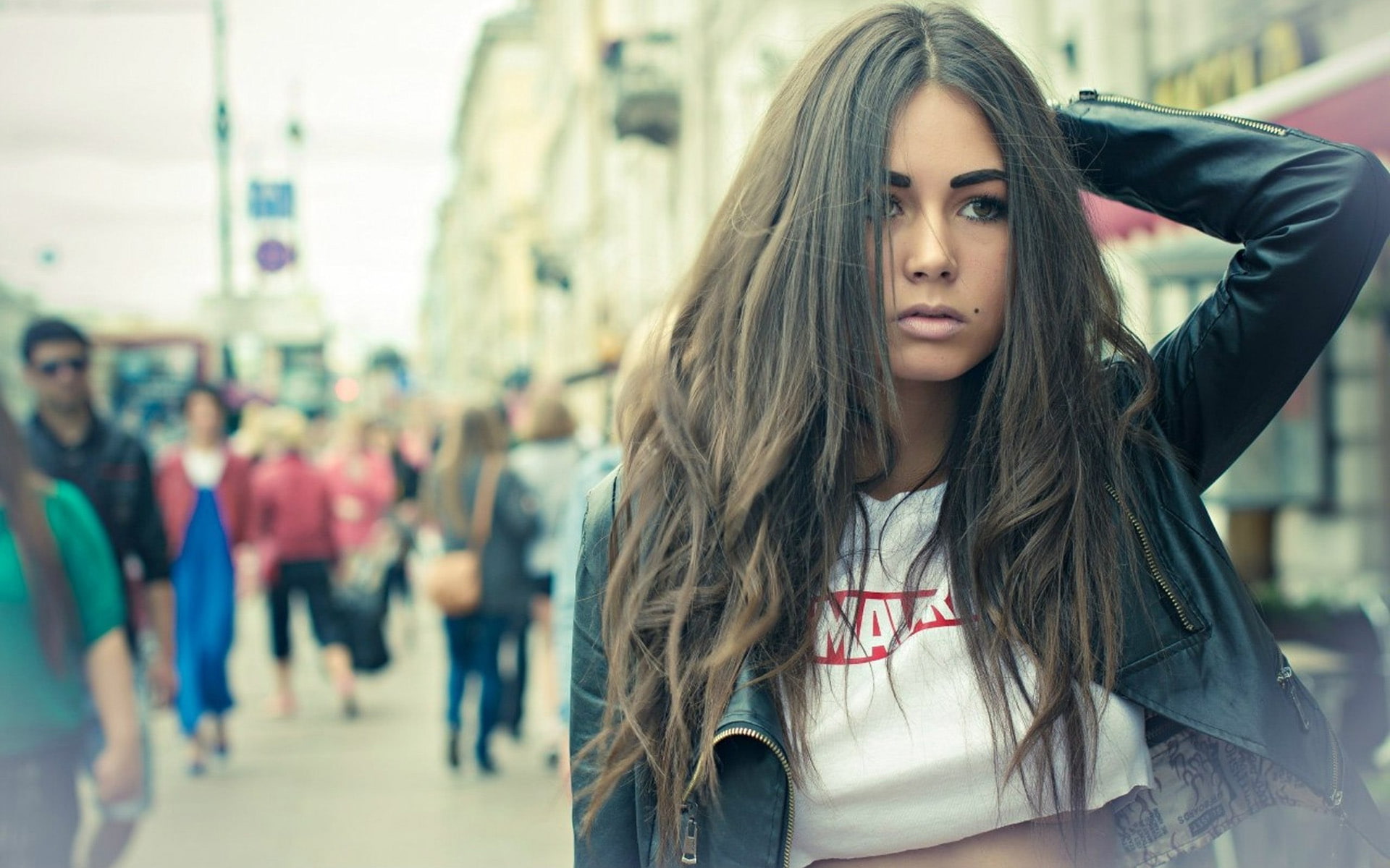 1080P, Diana Melison, Models, HD Wallpaper