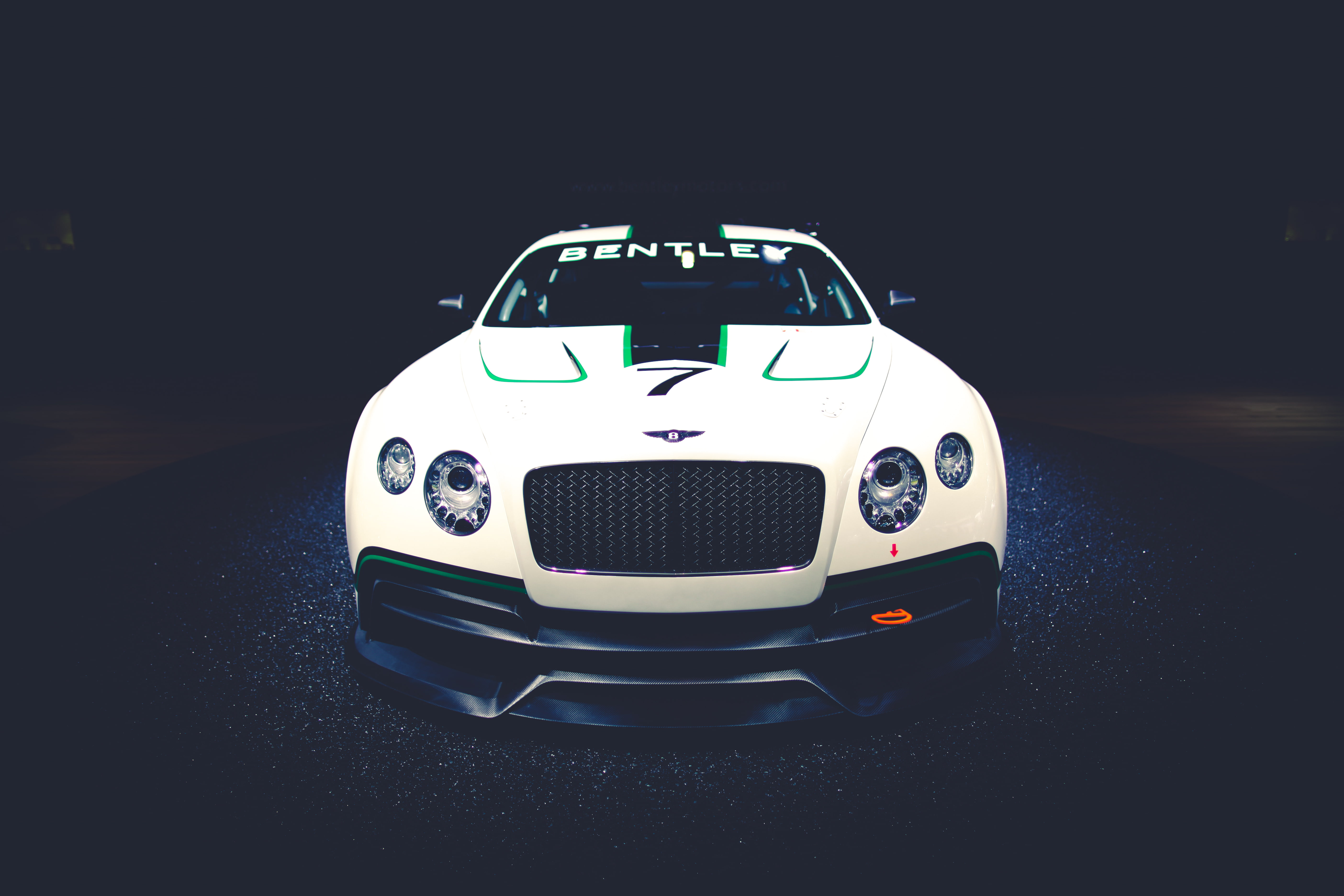 Benthley, front, Continental, Concept, 5K, GT3, race car, Bentley, HD Wallpaper