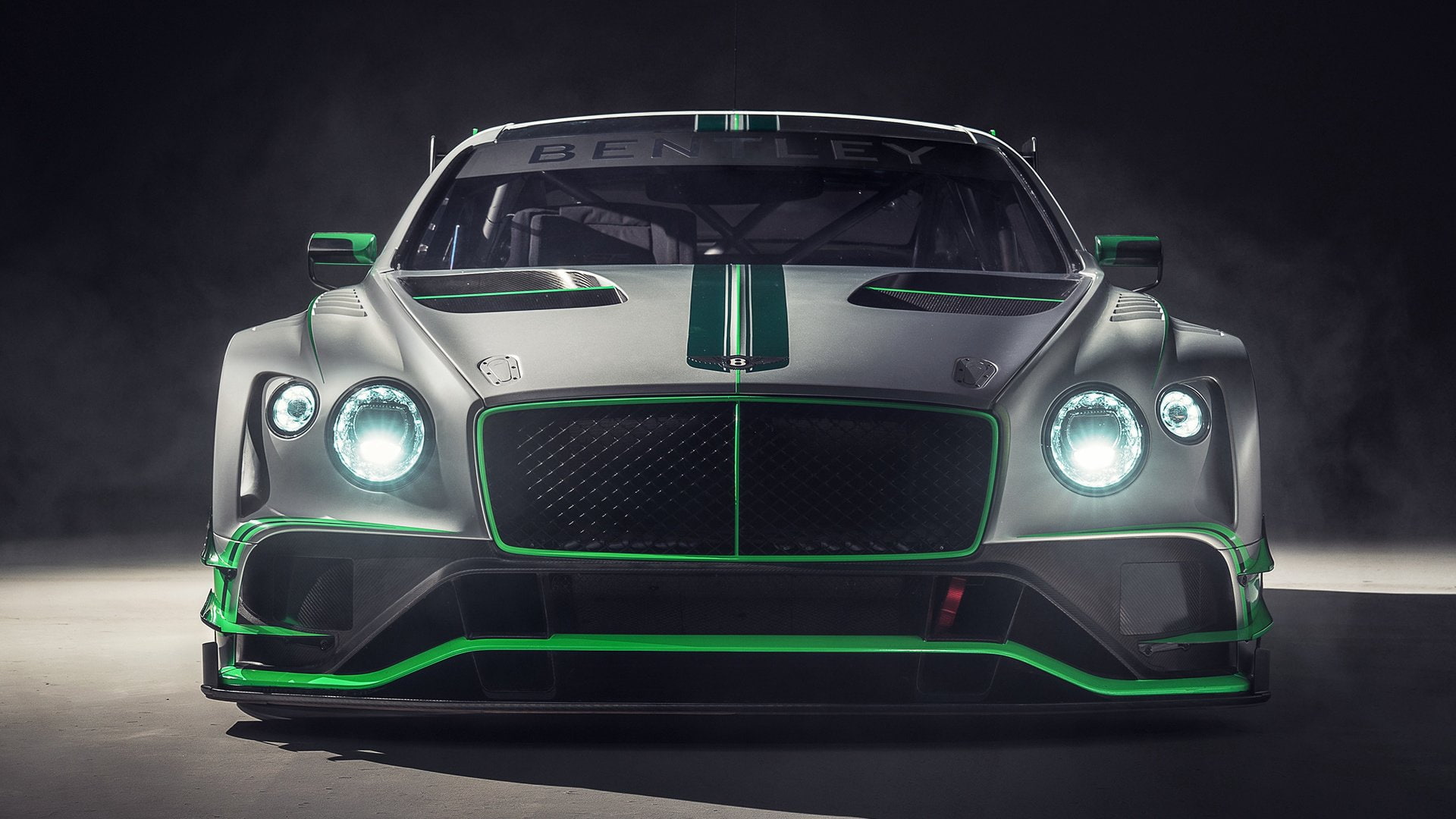 Bentley, Sport Car, 1080P, Silver Car, Race Car, Bentley Continental GT3, HD Wallpaper