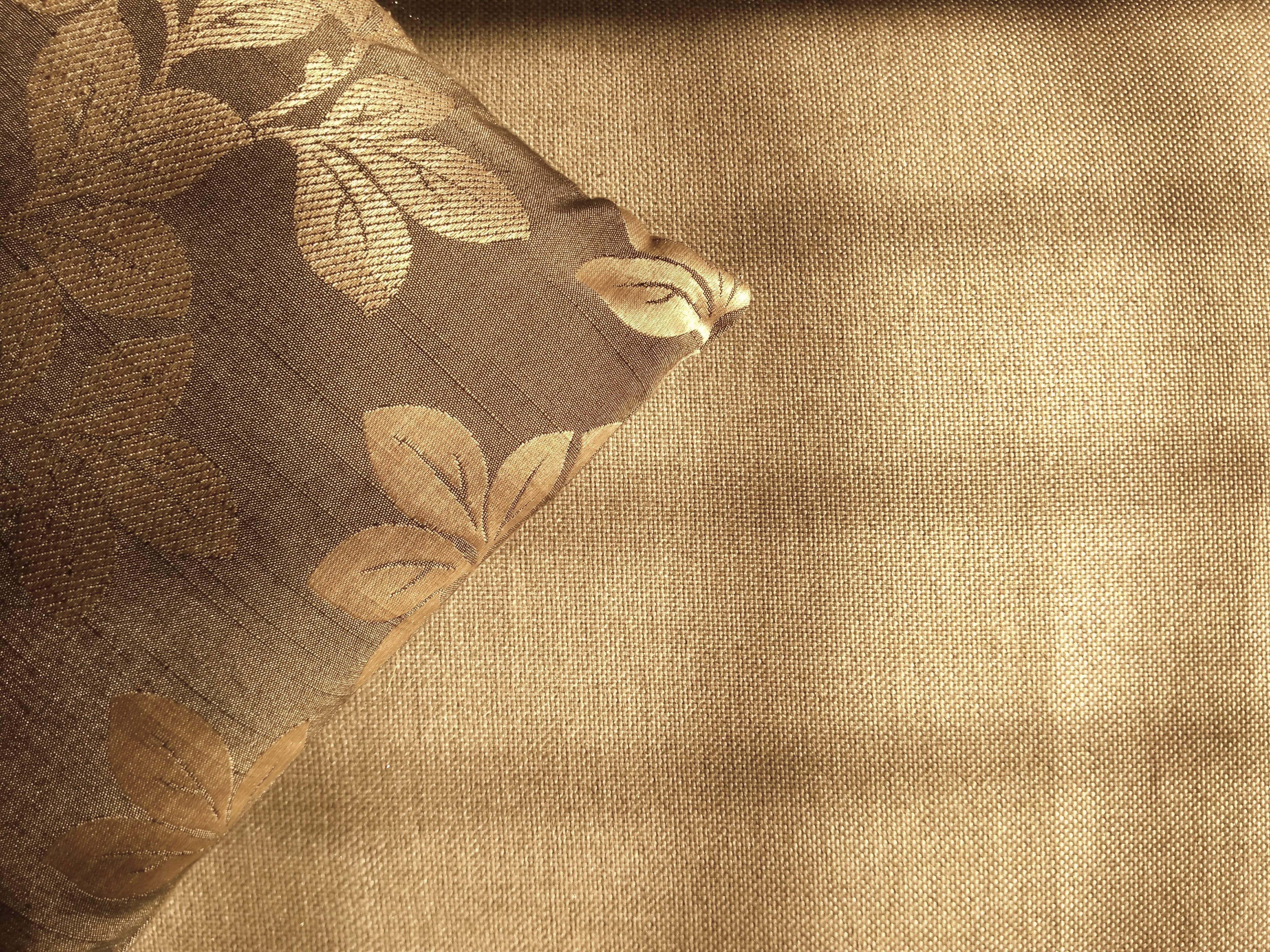 pillow, human body part, material, color, textile, full frame, softness, brown, backgrounds, fabric, clothing, textured, high angle view, sunlight, surface, HD Wallpaper