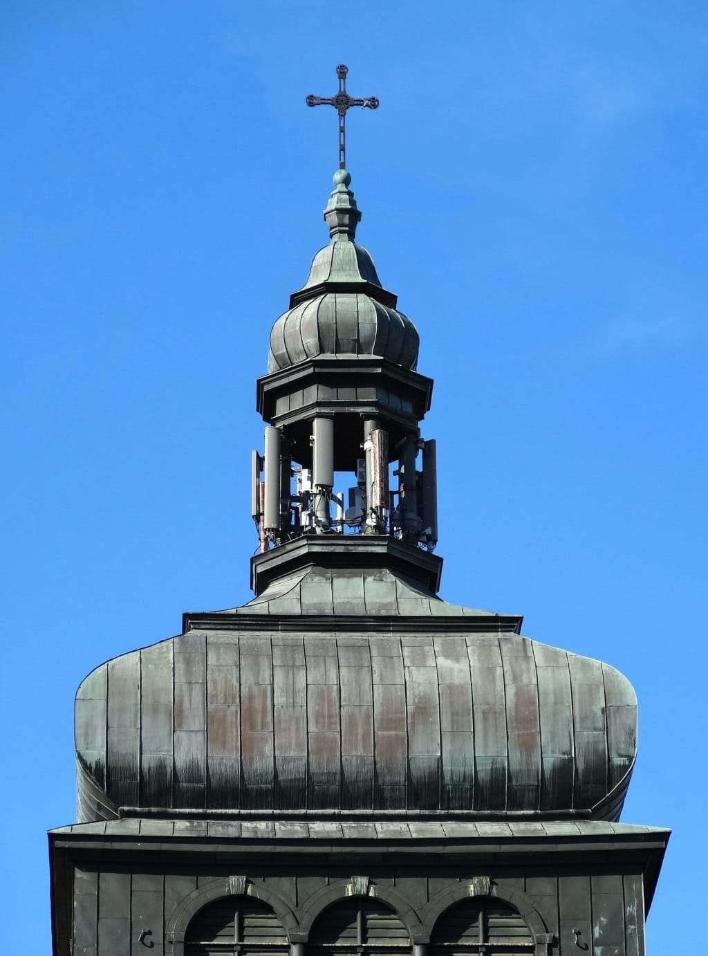 low angle view, religion, Church, day, help, historic, dome, lady, tower, outdoors, clear sky, history, our lady of perpetual help, church, architecture, Phone HD Wallpaper