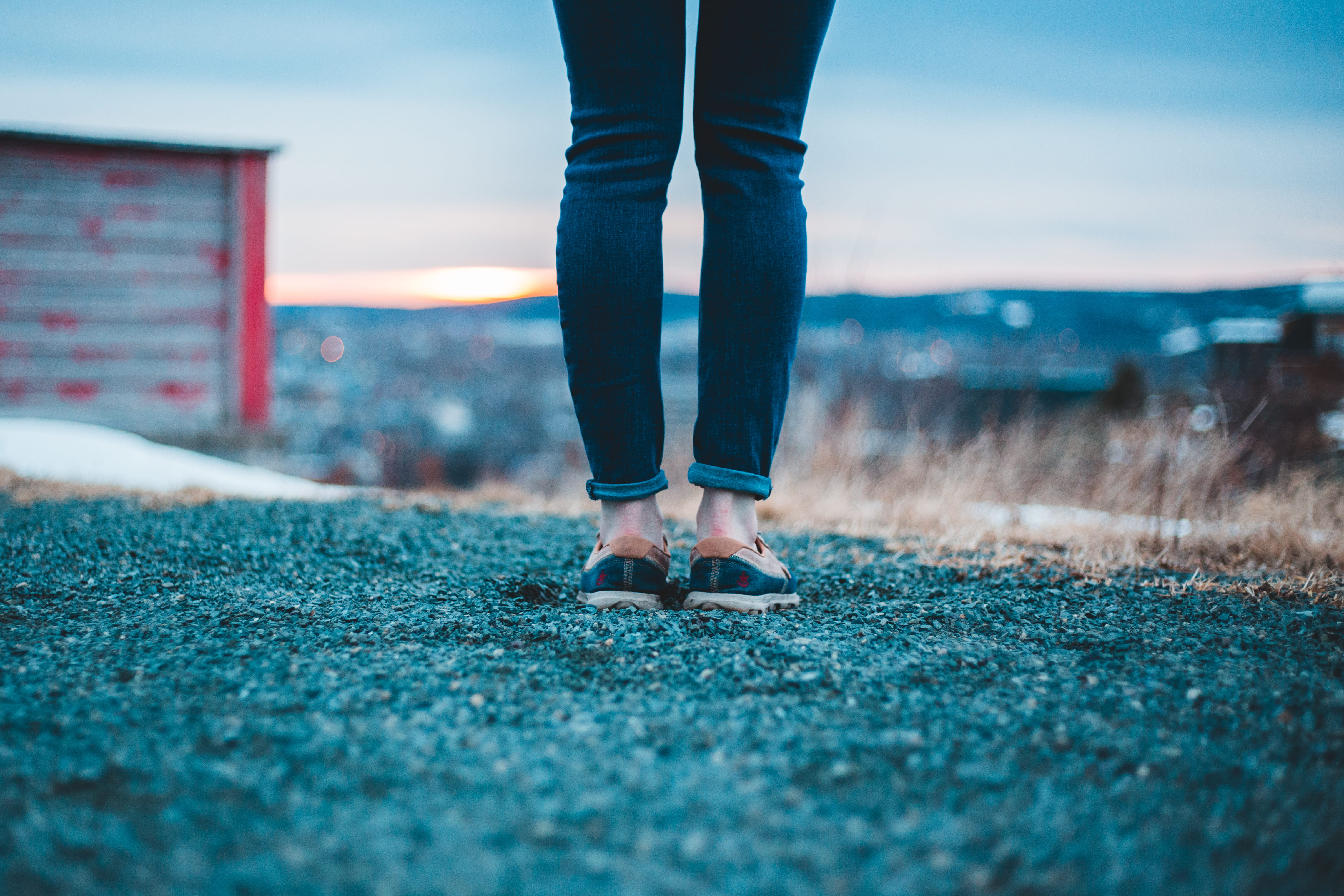 4K, apparel, surface level, outdoors, human limb, ankle, tarmac, clothing, shoe, low section, high heel, casual clothing, dirt road, real people, women, HD Wallpaper