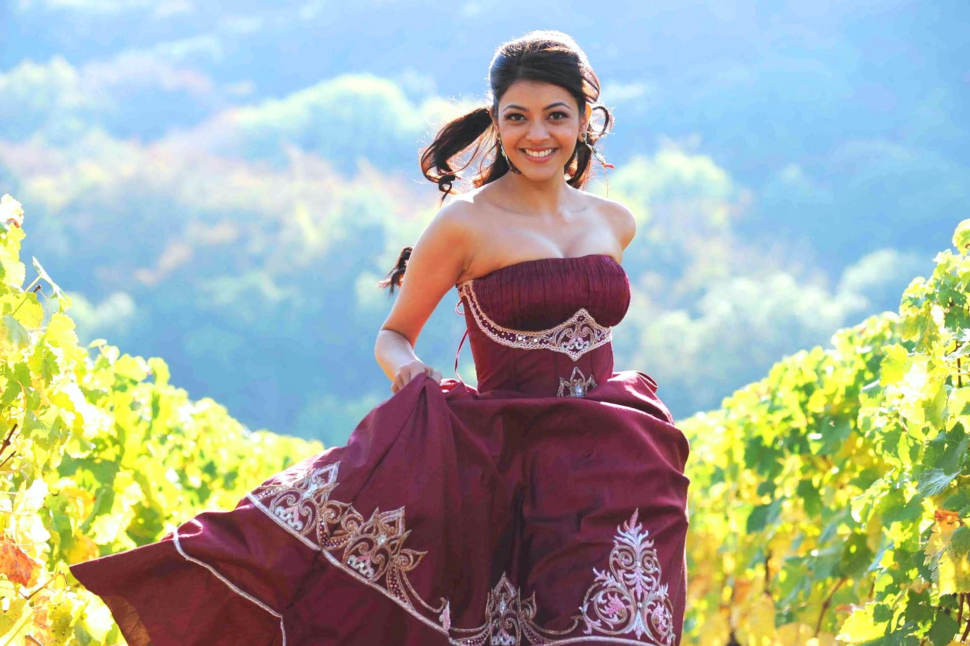 indian, actress, agarwal, kajal, 1080P, babe, model, bollywood, HD Wallpaper