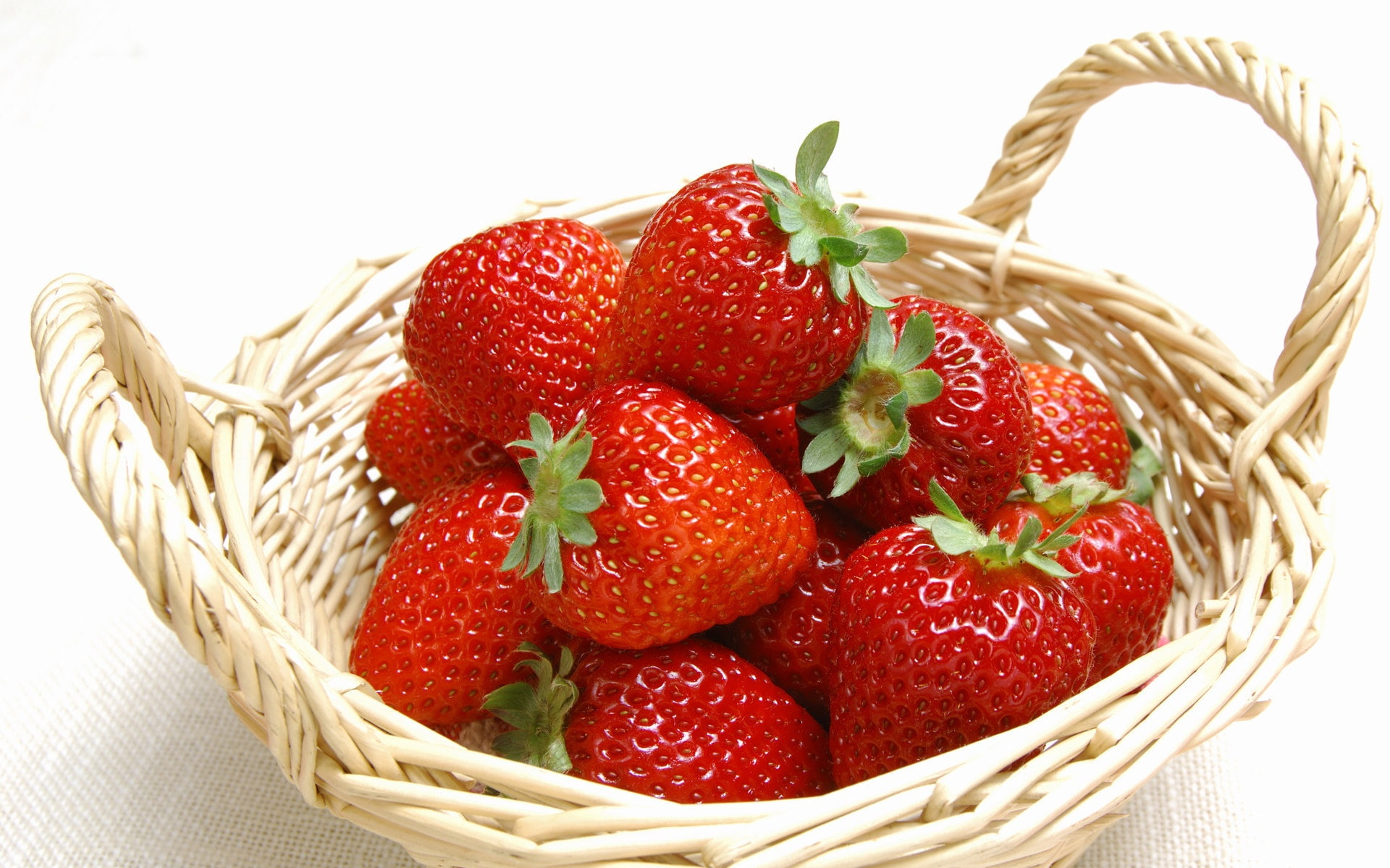 Strawberry, Basket, 1080P, HD Wallpaper