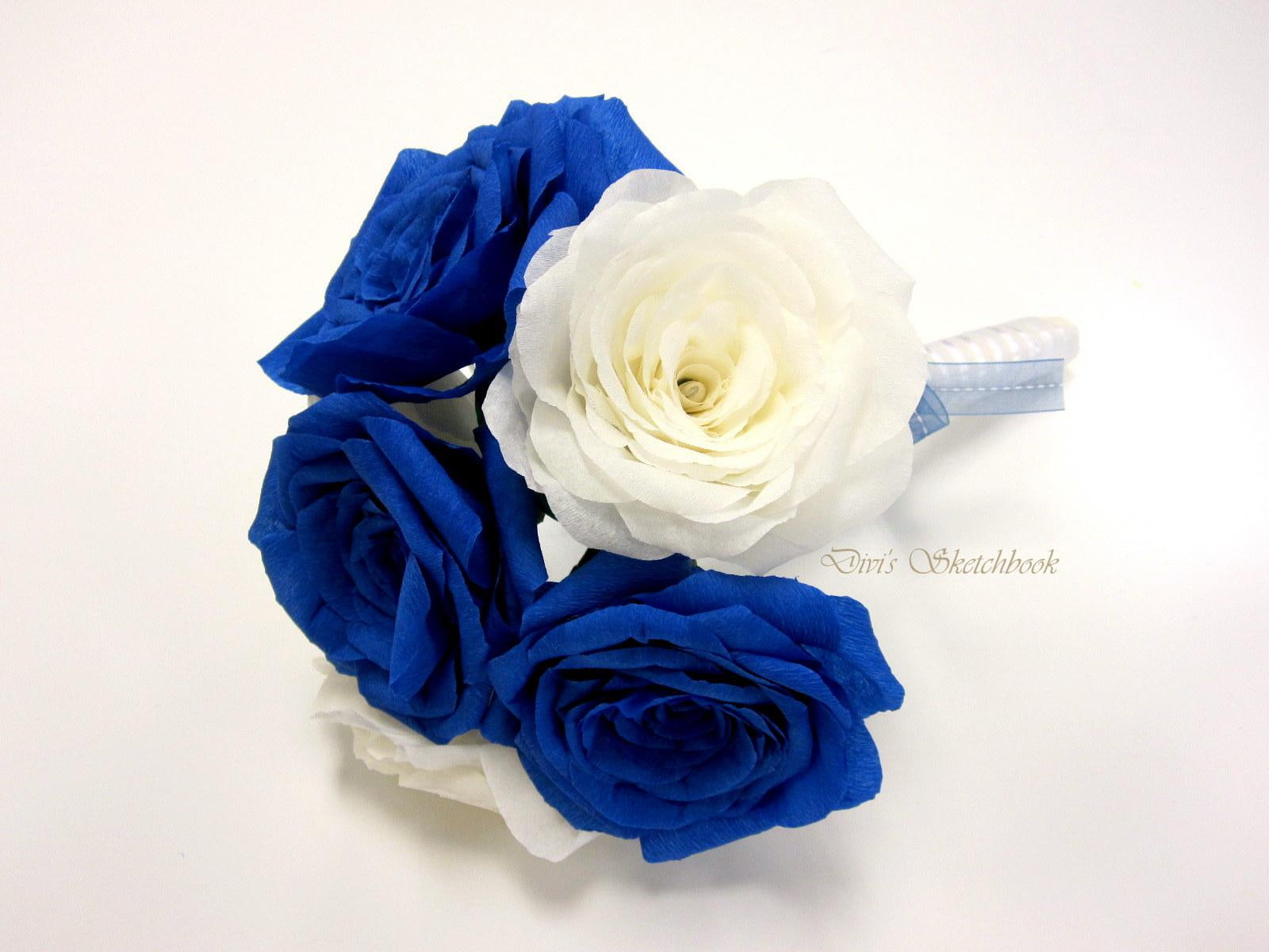 720P, wedding, blue, white, flowers, blue wedding, rose, love, HD Wallpaper