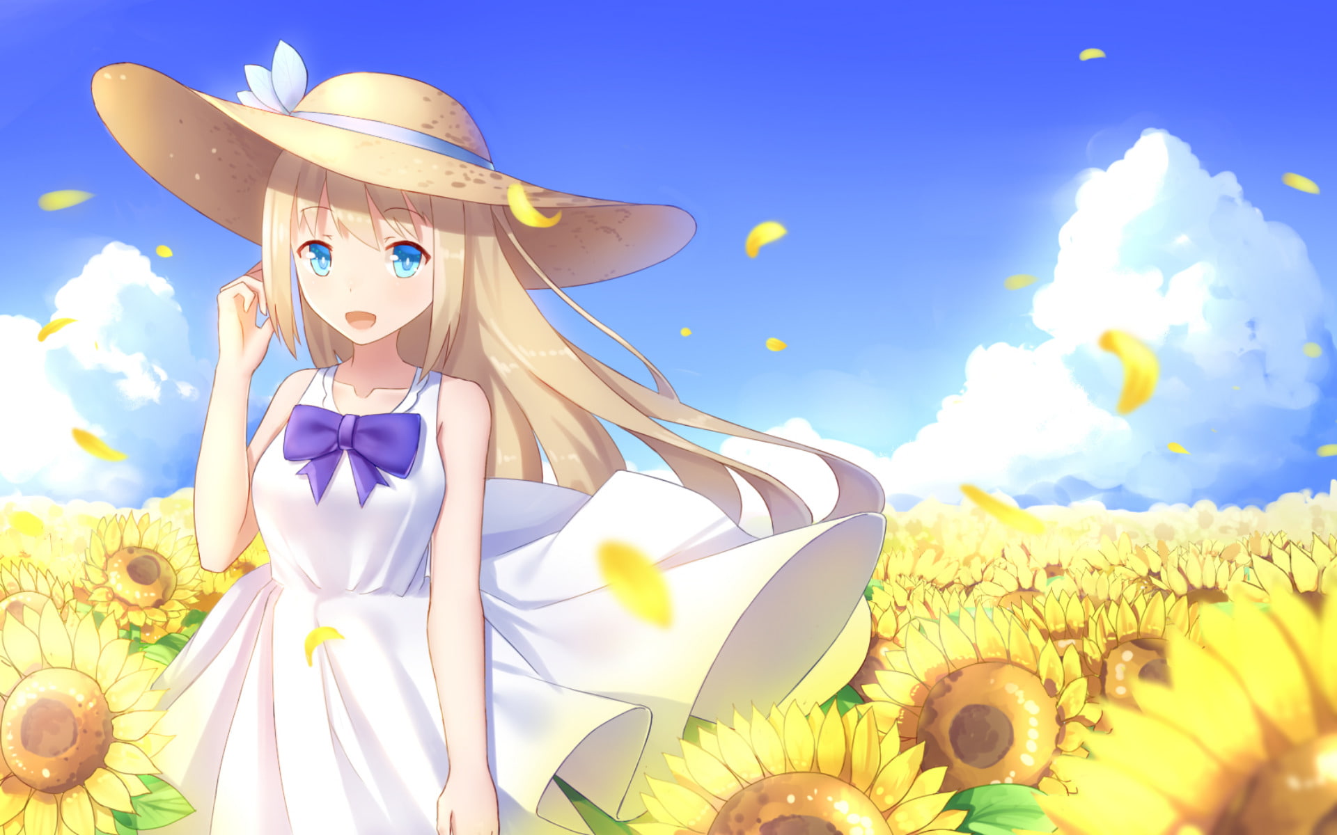 1080P, Zhan Jian Shao Nyu, Lexington (Warship Girls), Warship Girls, Anime, HD Wallpaper