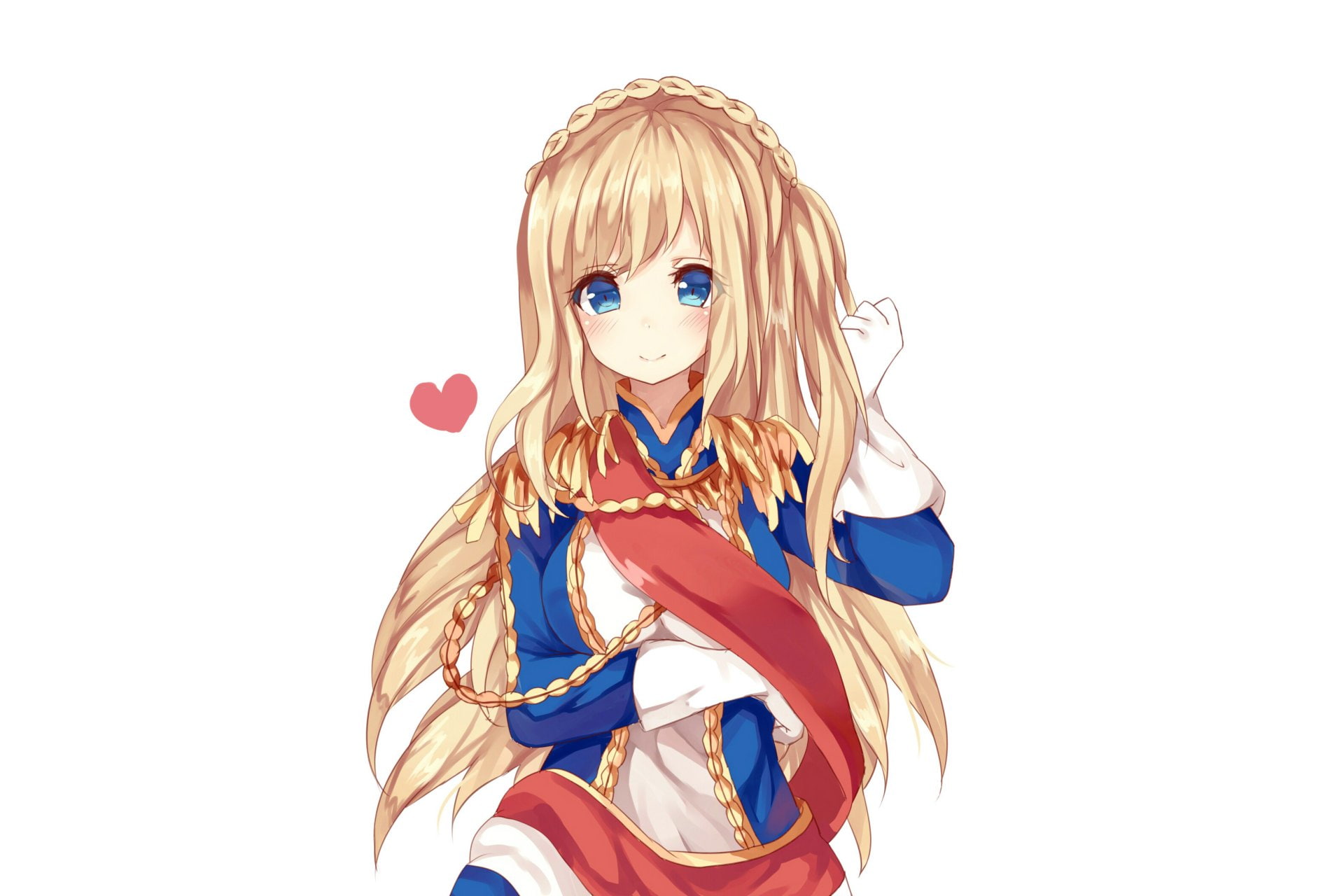 1080P, Richelieu (Warship Girls), Warship Girls, Anime, HD Wallpaper