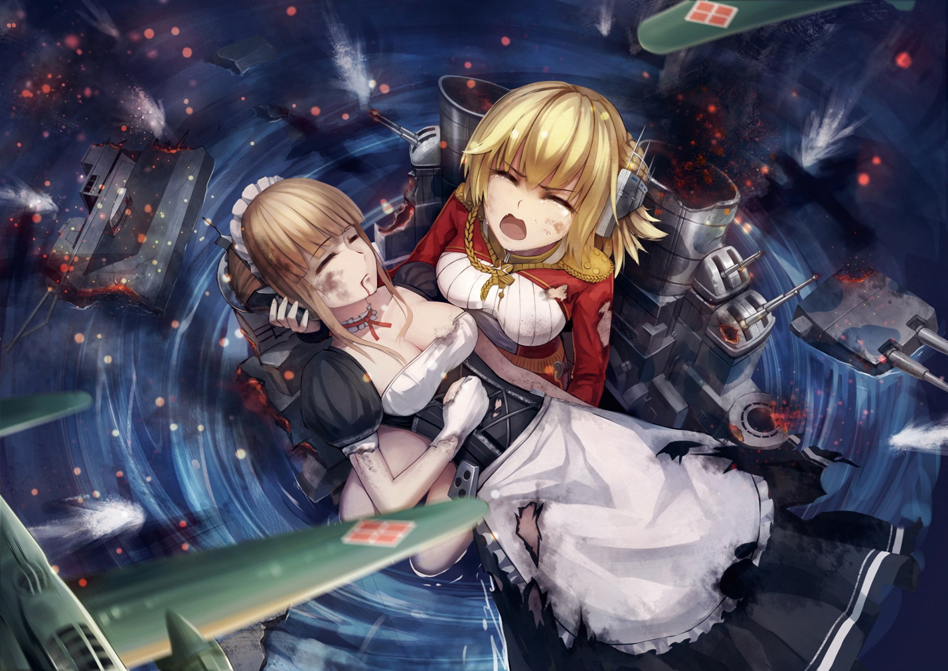 1080P, warship girls, HD Wallpaper
