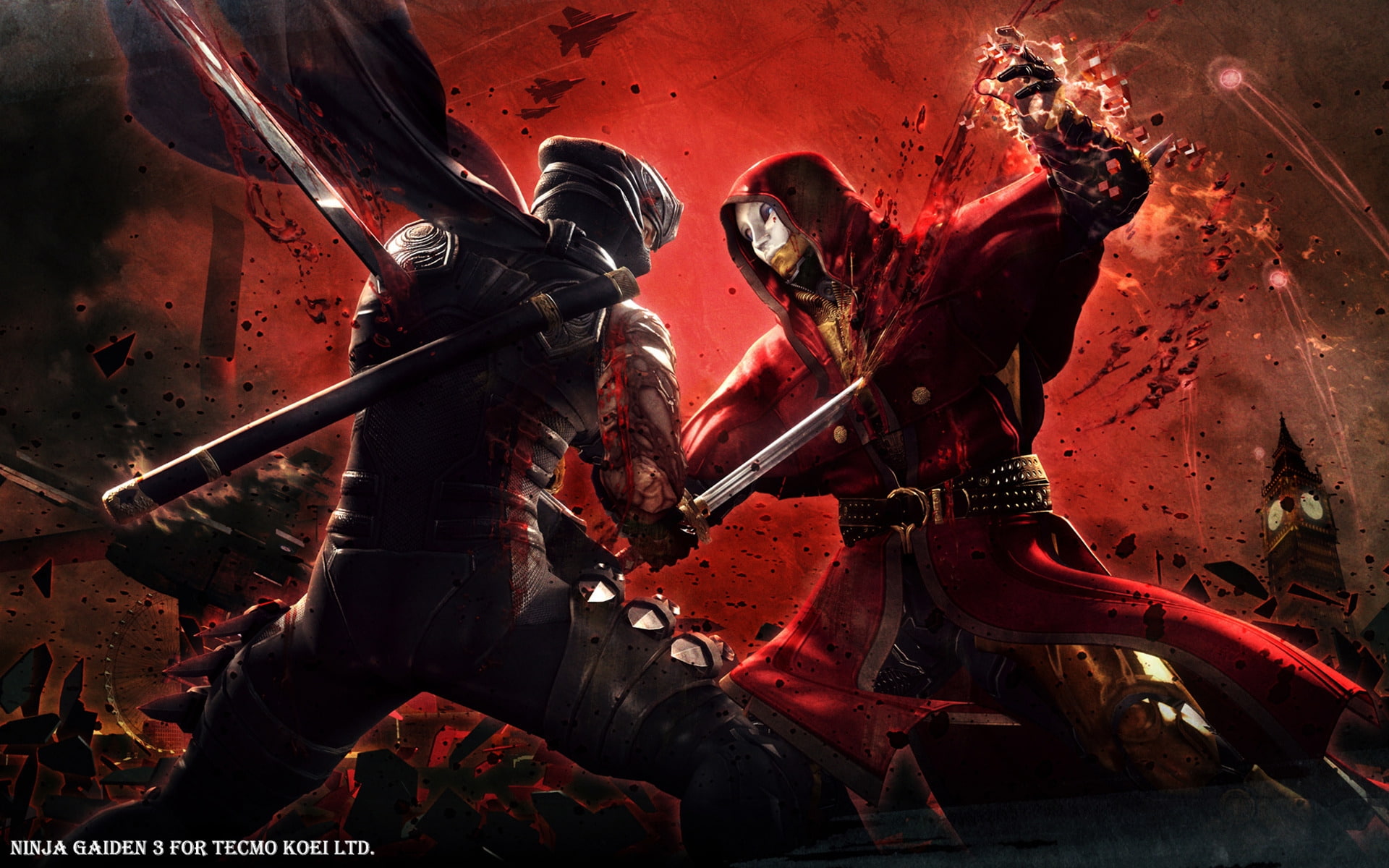 1080P, gaiden, ninja, HD Wallpaper