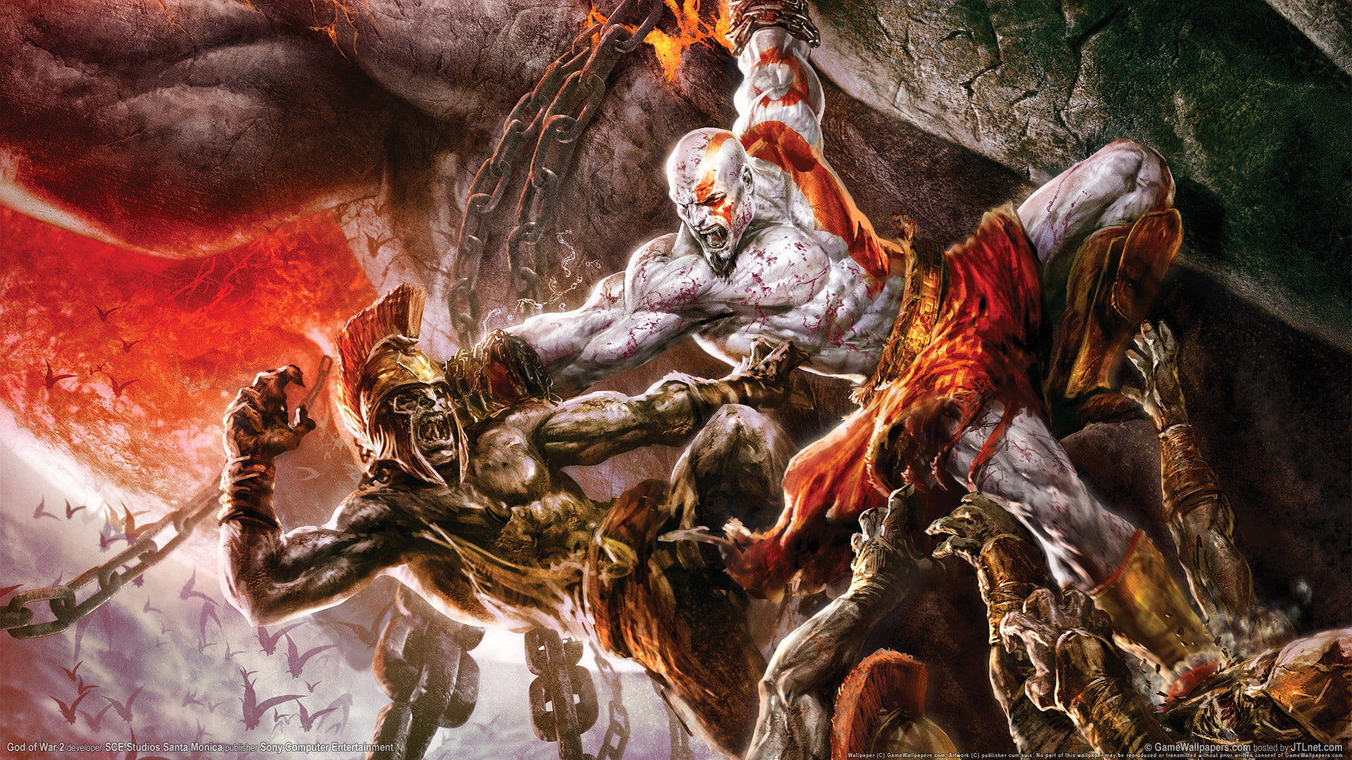 god, game, hdtv, war, 1080P, HD Wallpaper
