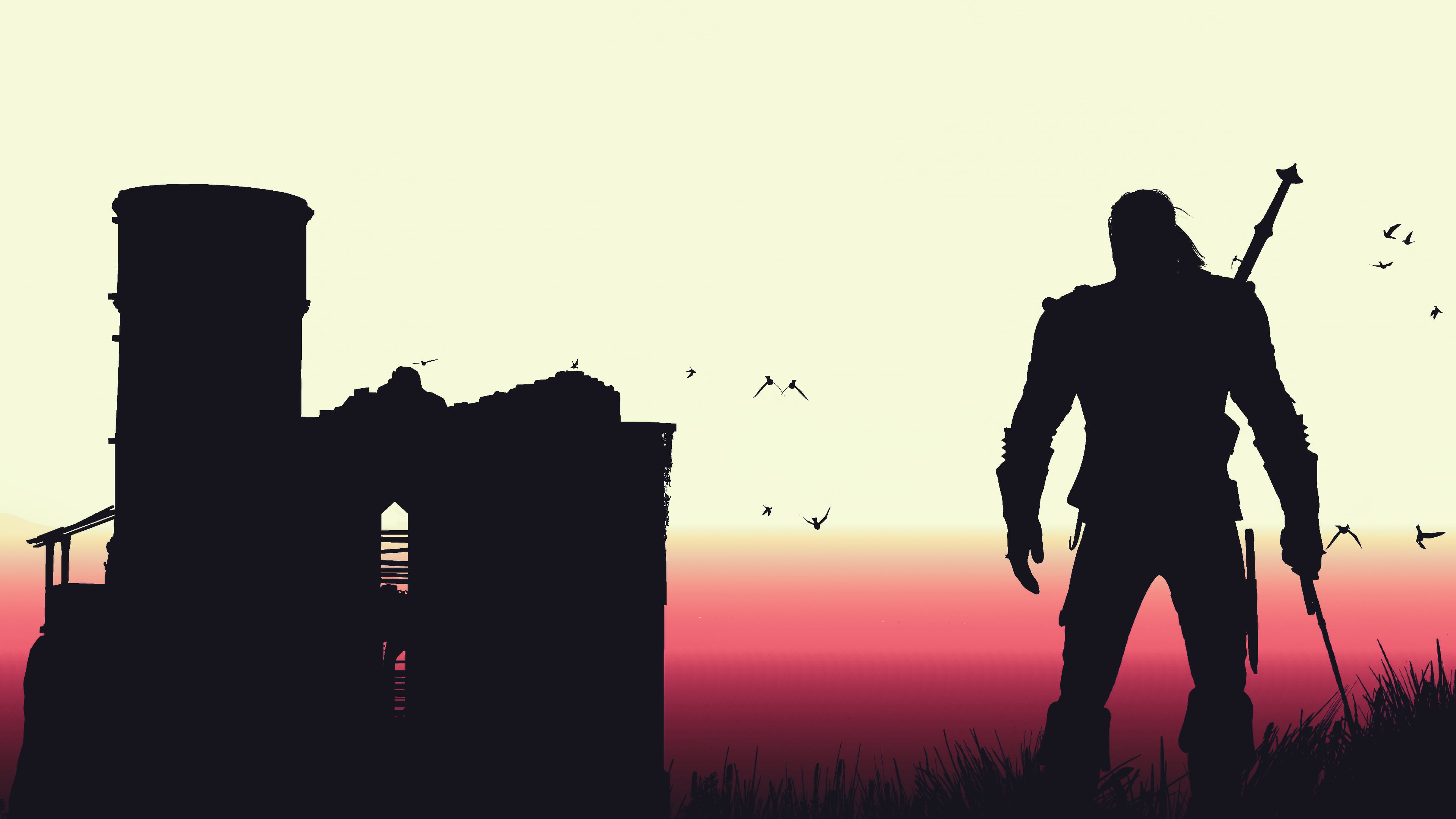 PC gaming, video game characters, screen shot, 4K, Nvidia Ansel, The Witcher 3: Wild Hunt, HD Wallpaper