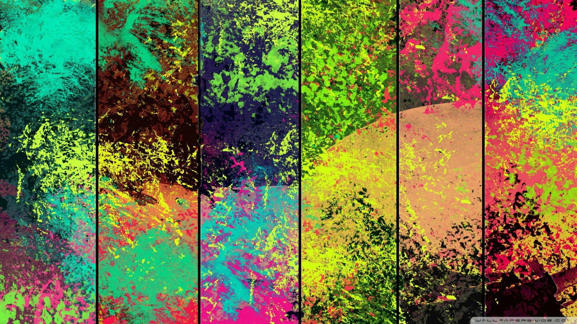 metal, black, wall - building feature, red, vibrant color, painting, 1080P, backgrounds, creativity, weathered, art and craft, multi colored, pattern, HD Wallpaper