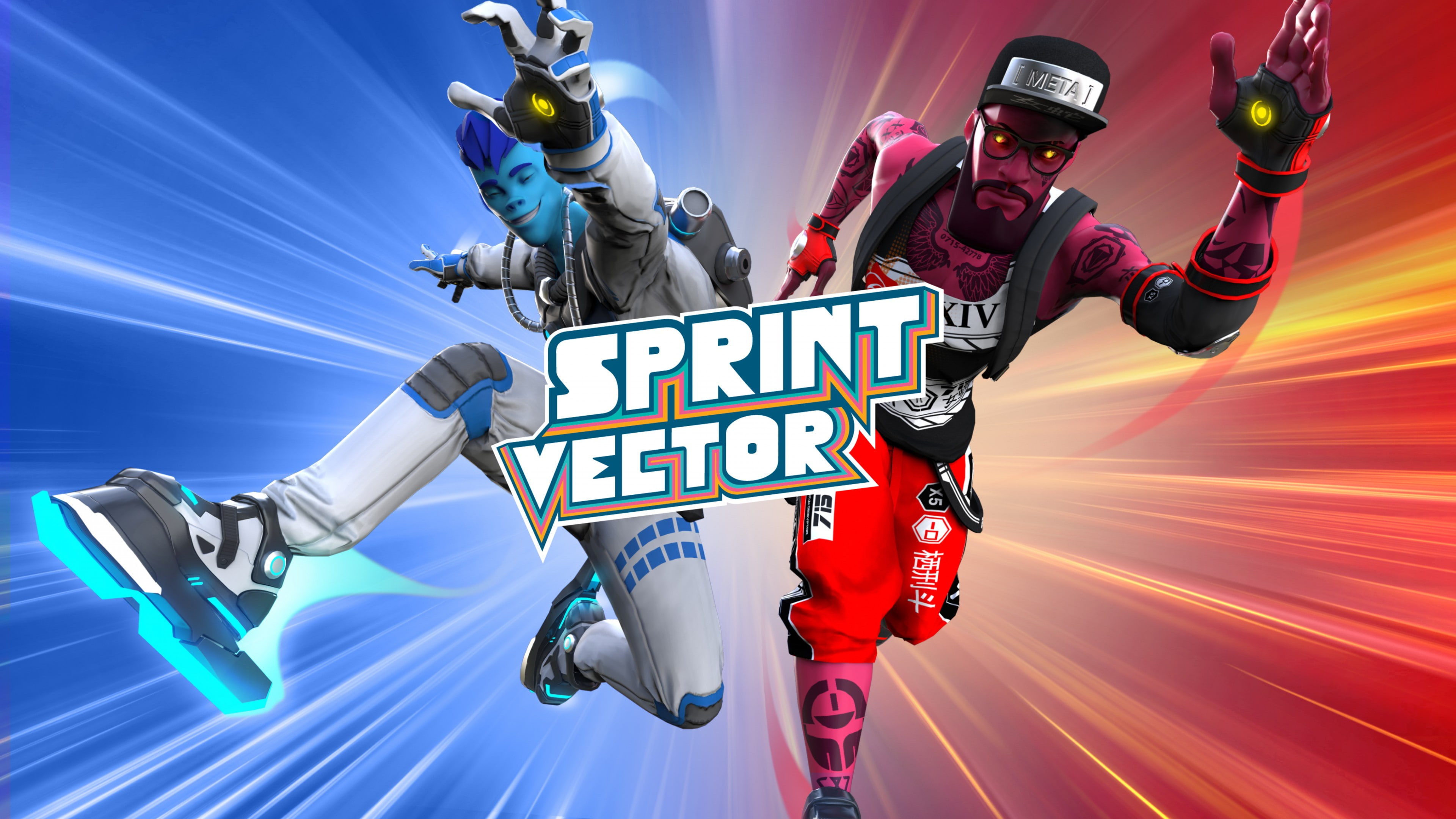 Sprint Vector, Paris Game Week, vector, 4k, 4K, logo, poster, sprint, HD Wallpaper