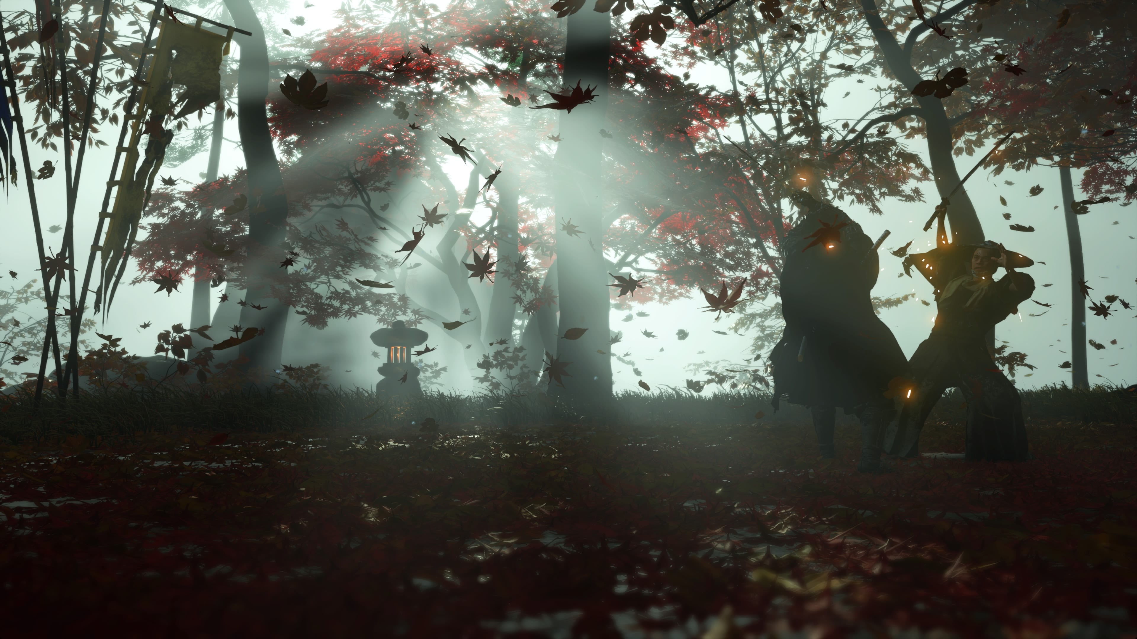 4K, Playstation 4 Pro, Ghost of Tsushima, HExRiseUpload, HD Wallpaper