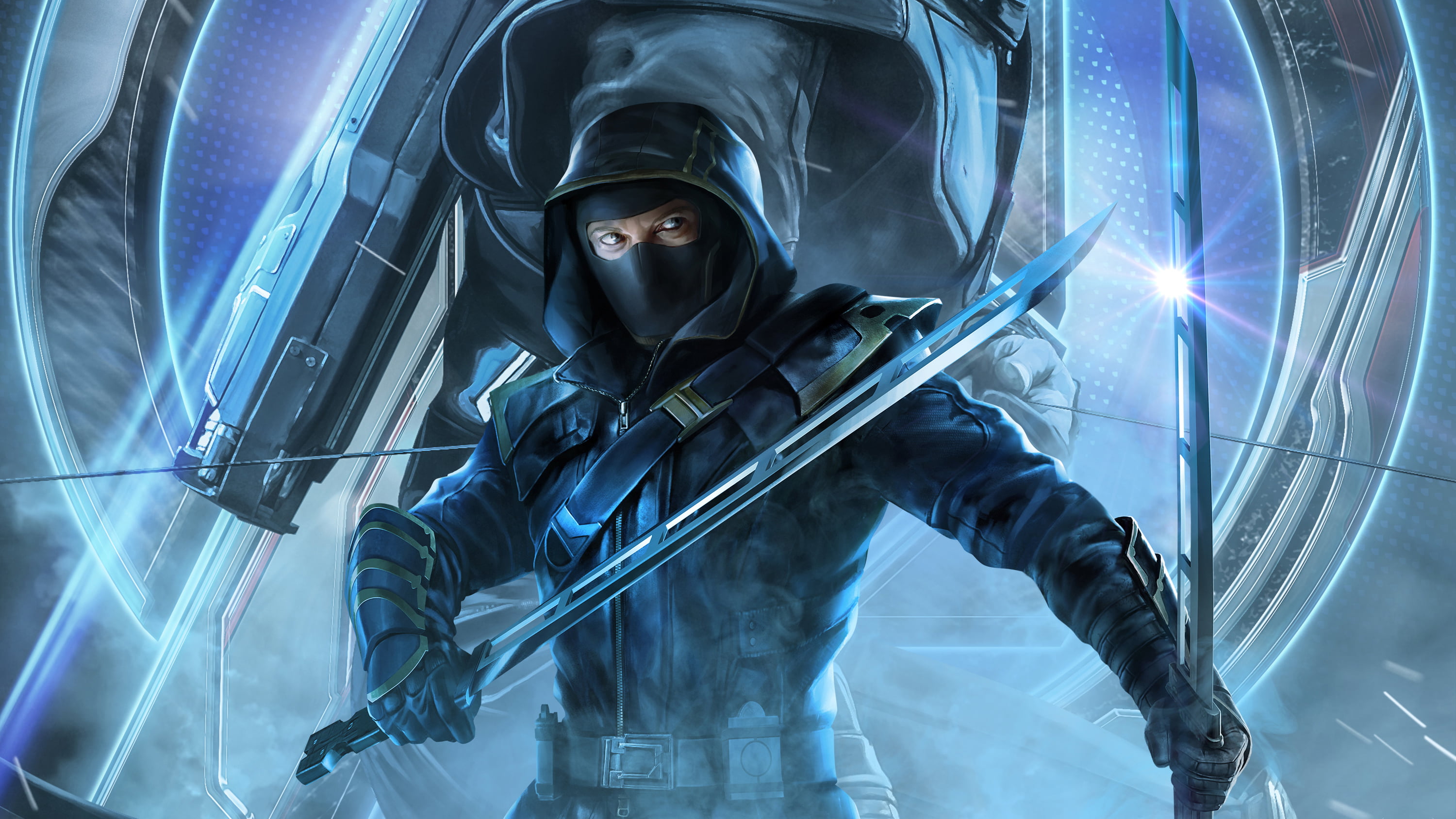2K, Avengers, Ronin (Marvel Comics), Sword, Avengers EndGame, Superhero, Hood, Marvel Comics, The Avengers, HD Wallpaper