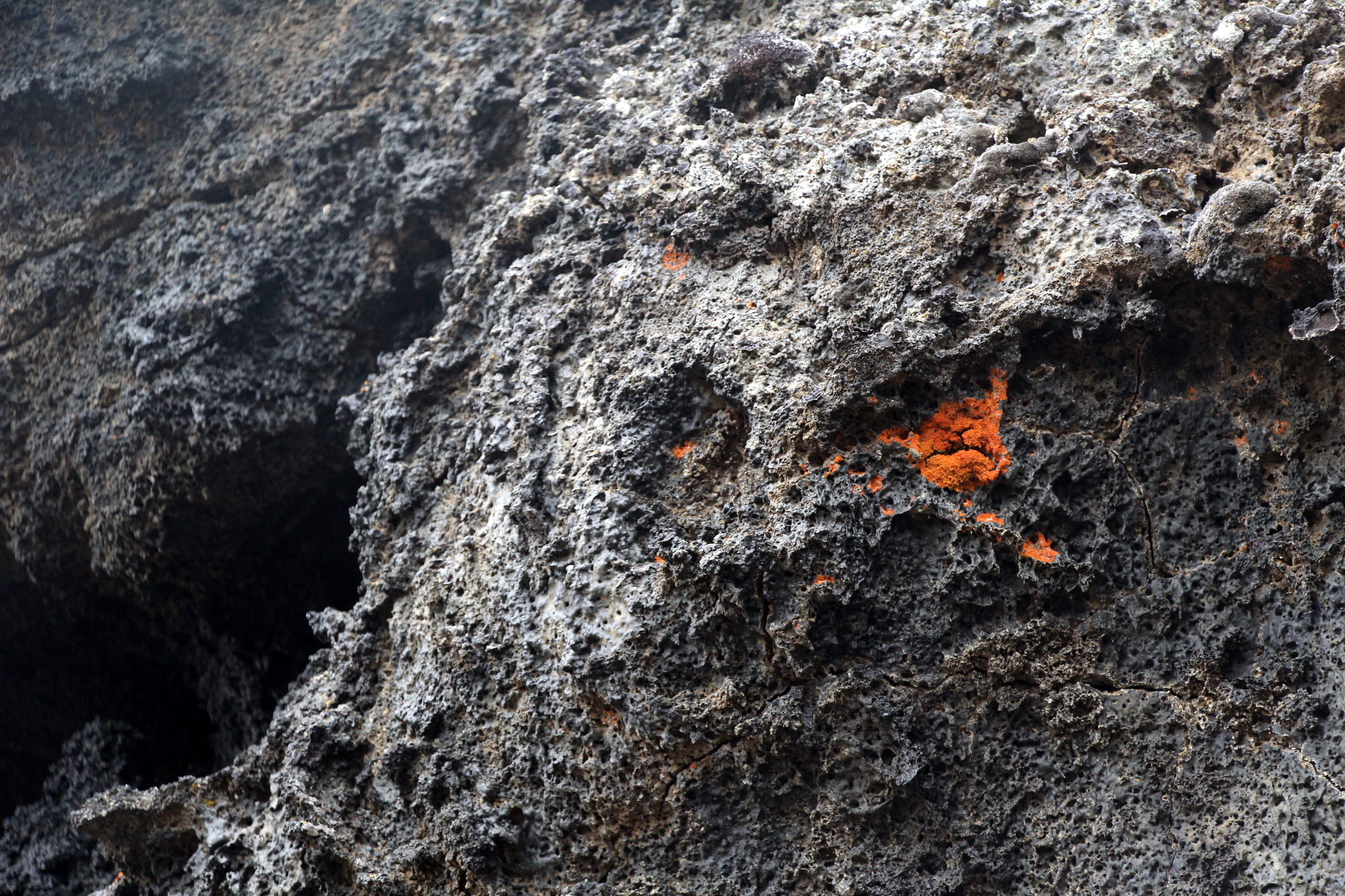 geology, pattern, rough, rock formation, nature, outdoors, rock, rock - object, tree, ion luxury adventure hotel, backgrounds, full frame, black, volcano, HD Wallpaper