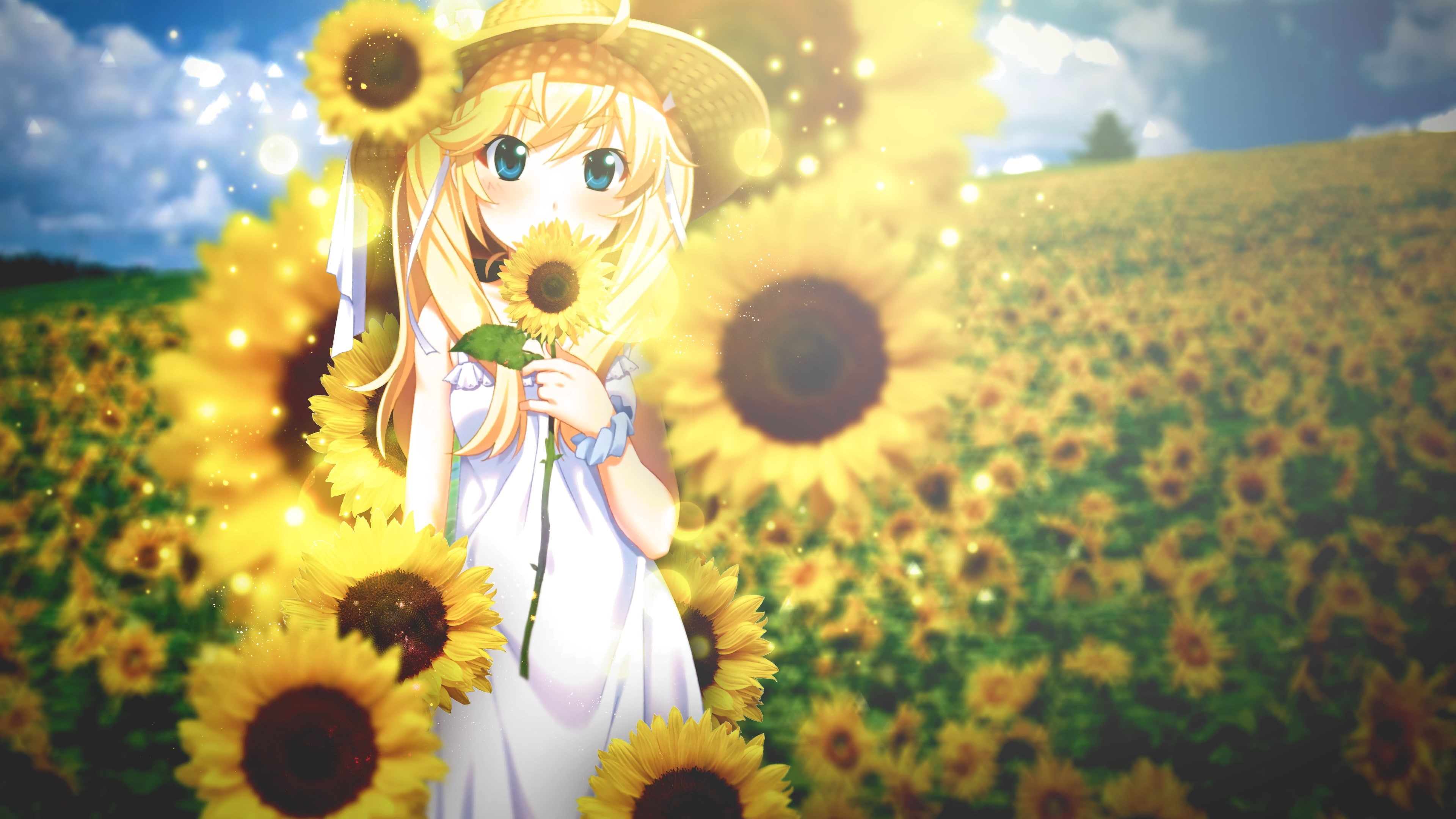 yellow, fragility, creativity, art and craft, pollen, toy, 4K, grisaia series 4k  image hd, selective focus, representation, no people, flower, flowering plant, HD Wallpaper