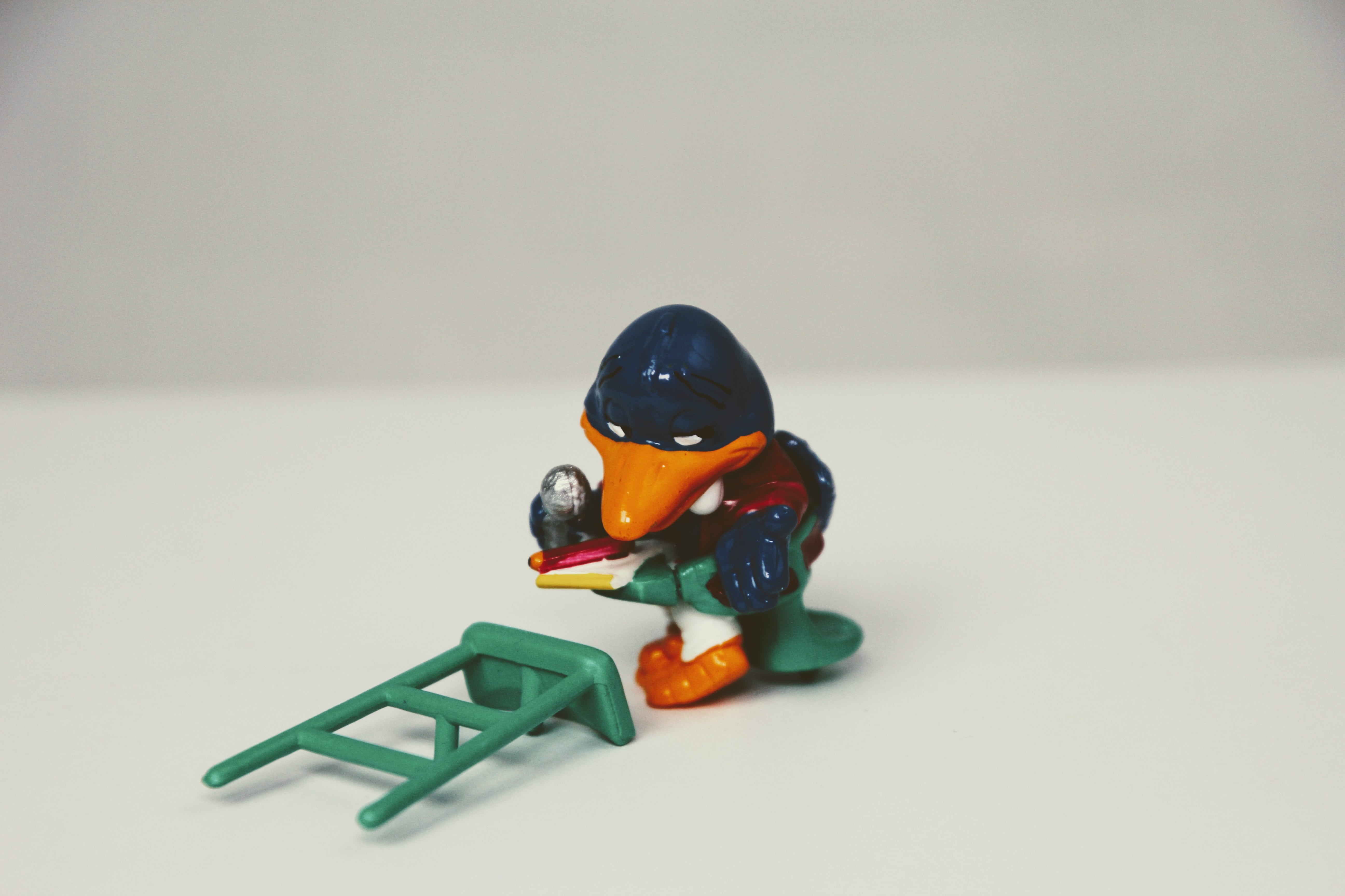 single object, peppy pingu, indoors, tennis player, studio shot, cut out, toy, male likeness, gray, referee, wood - material, close-up, art and craft, toy car, HD Wallpaper