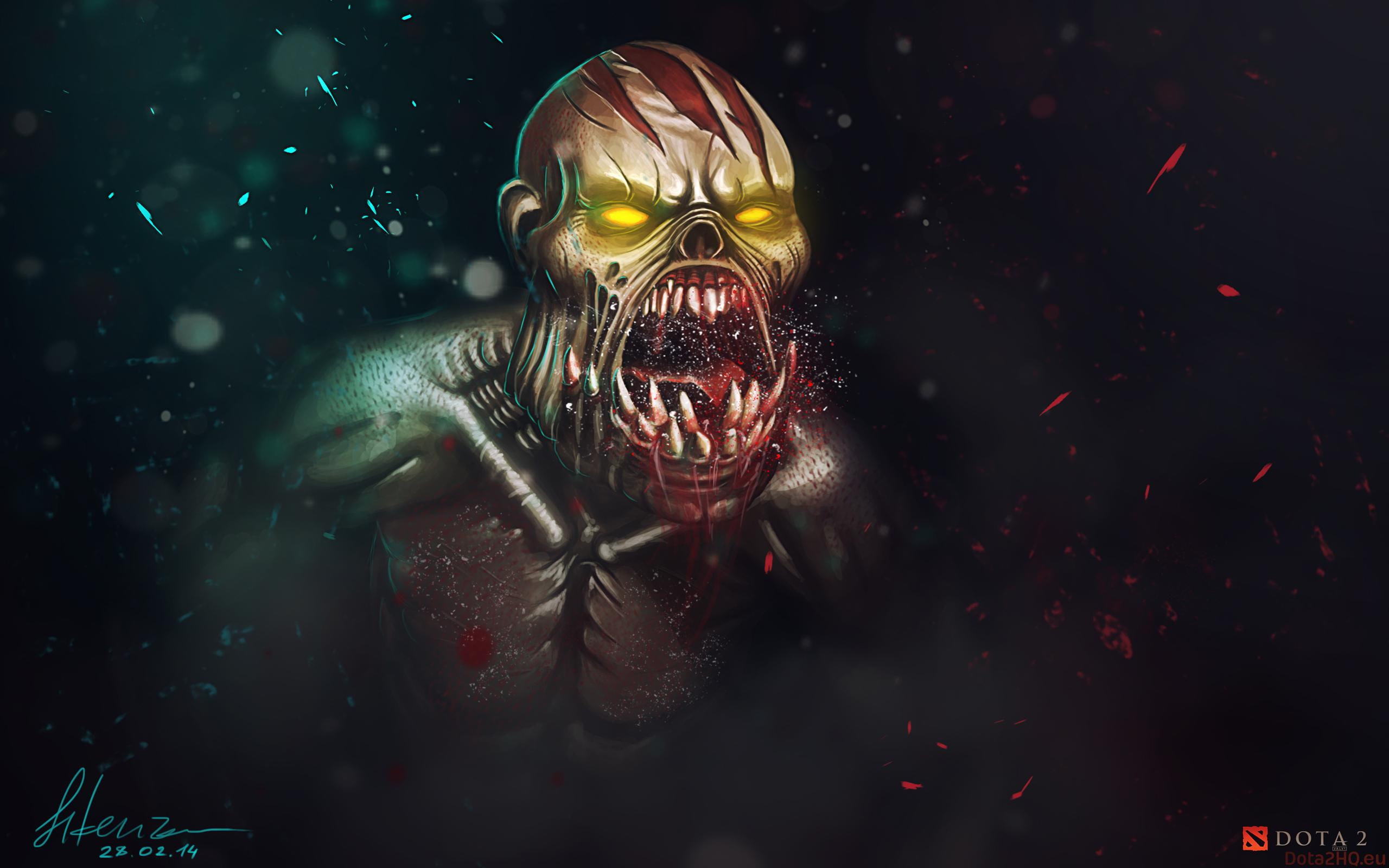 2K, dota 2, lifestealer, dota, art, HD Wallpaper