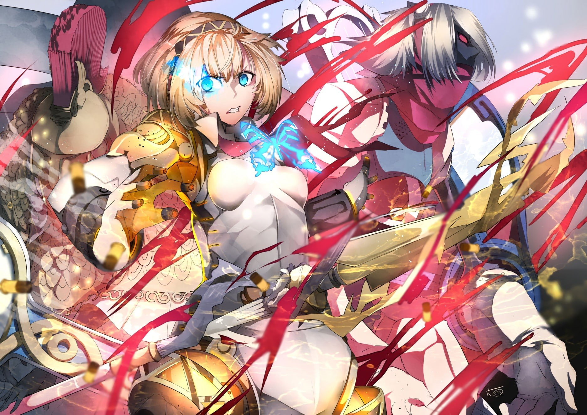 Persona 3, Athena, Persona series, Aegis, Orpheus, 720P, HD Wallpaper