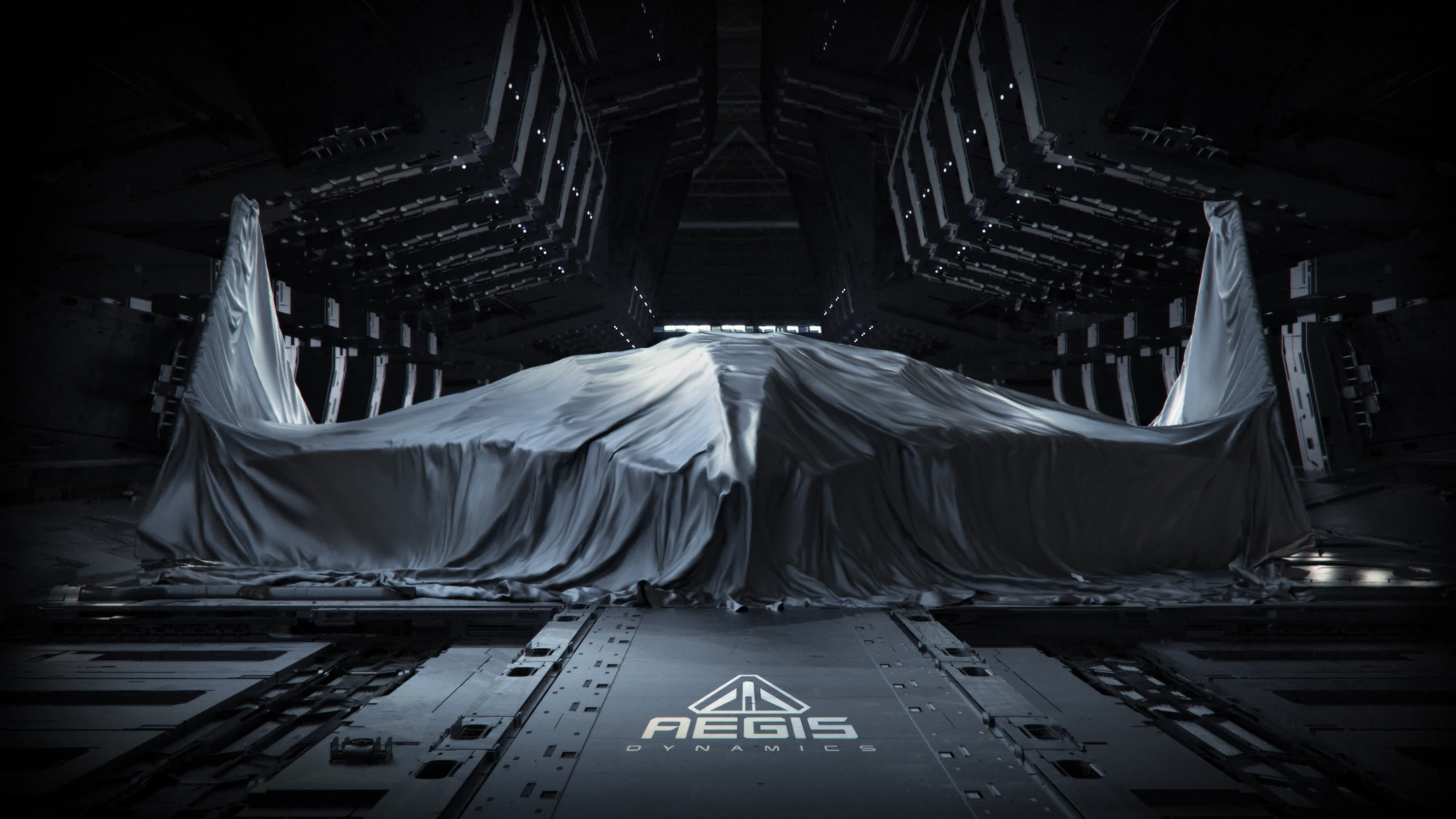 4K, Star Citizen, starship, Aegis X, HD Wallpaper