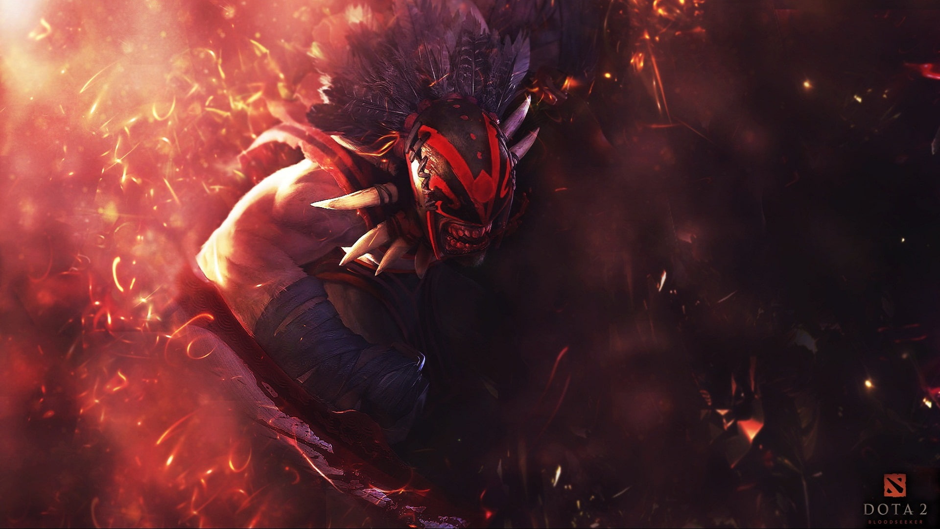 1080P, bloodseeker, games, dota, HD Wallpaper