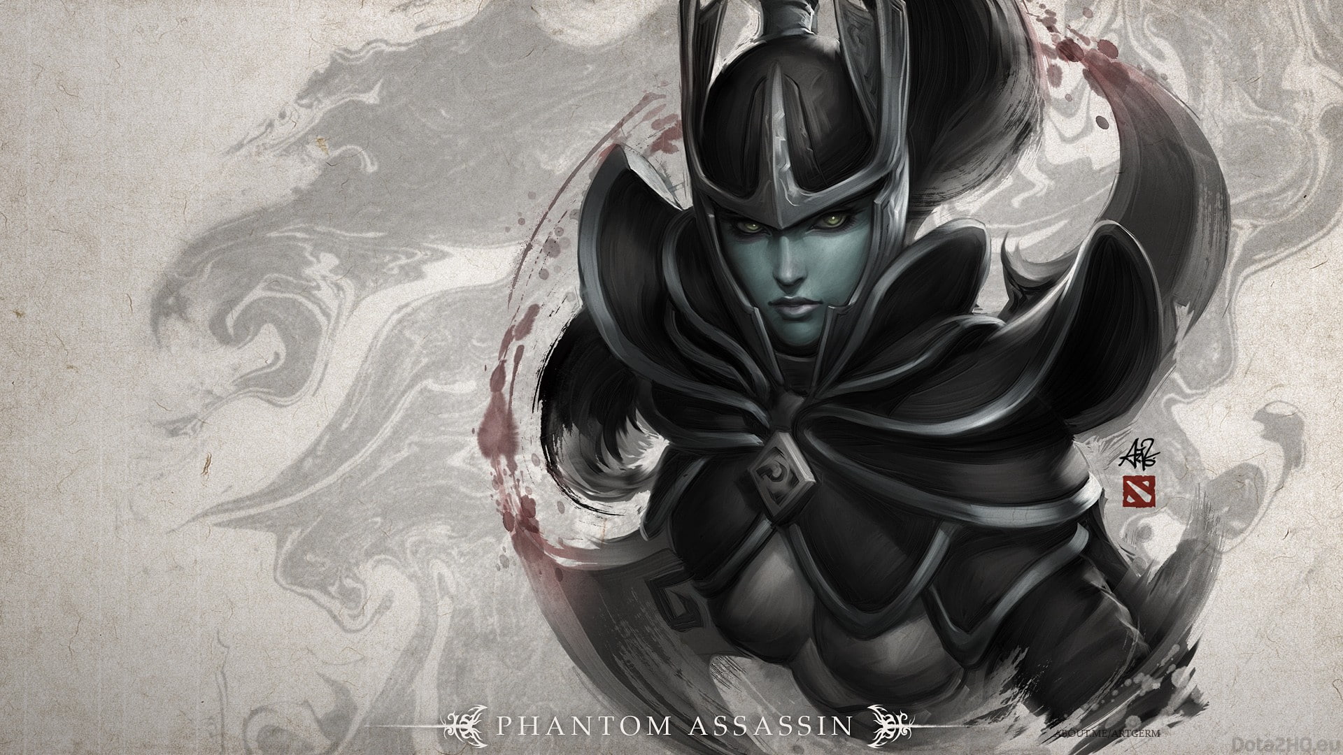 Defense of the ancient, Phantom Assassin, Dota, 1080P, HD Wallpaper