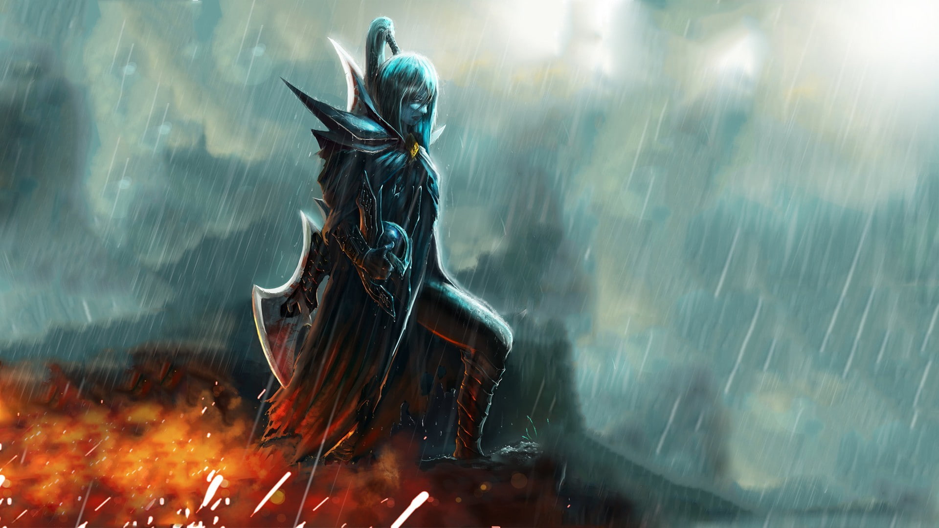 Phantom Assassin, 1080P, Dota 2, HD Wallpaper