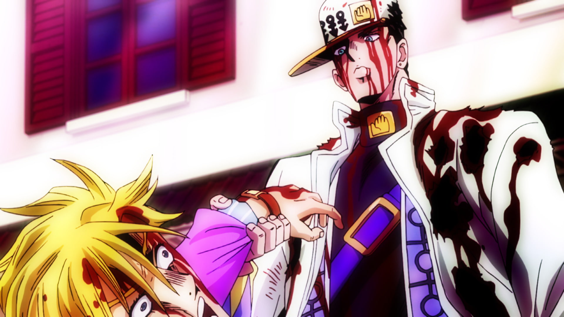 Jotaro Kujo, Jojos Bizarre Adventure, Anime, 1080P, Yoshikage Kira, HD Wallpaper