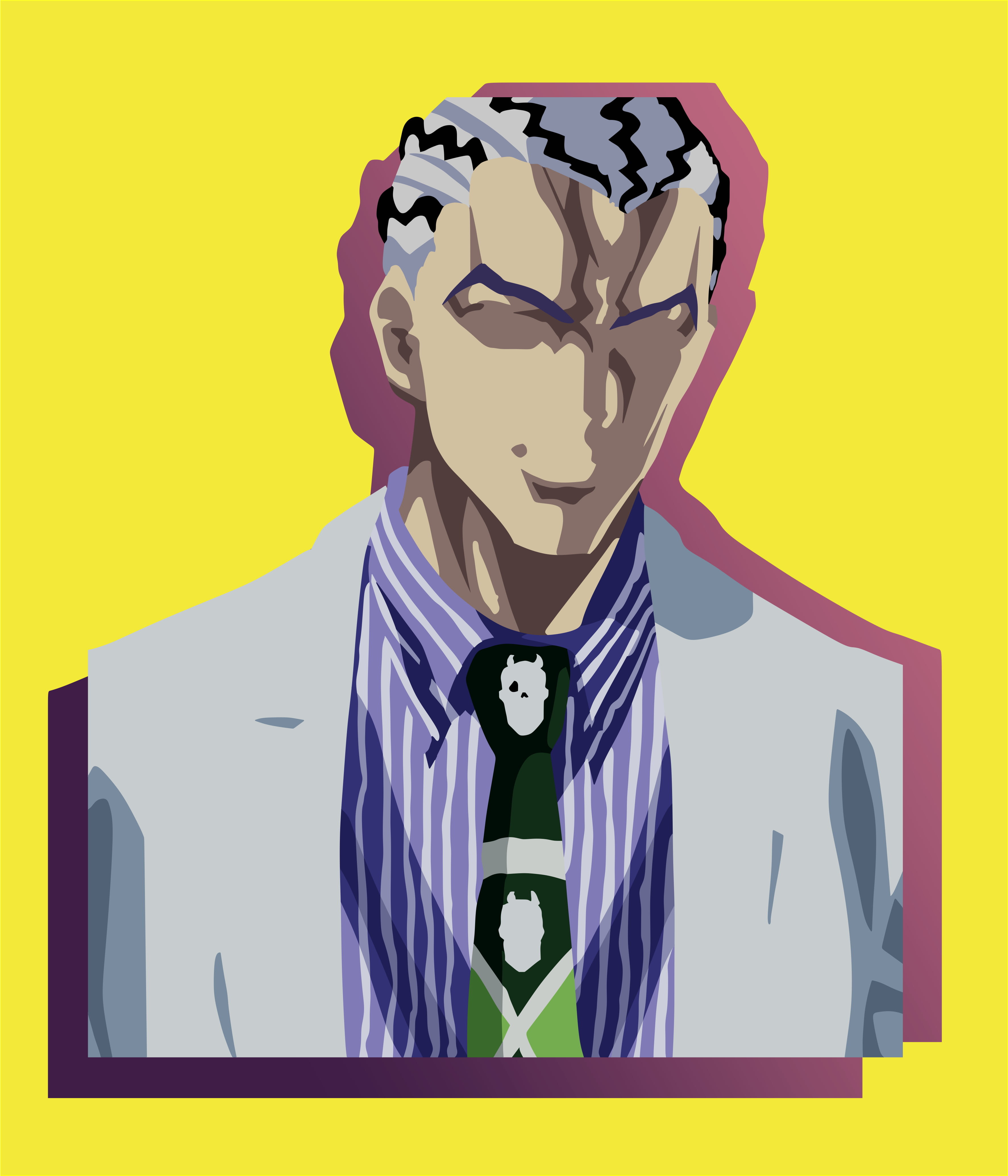 JoJos Bizarre Adventure, Yoshikage Kira, 4K, JoJos Bizarre Adventure: Diamond is Unbreakable, Phone HD Wallpaper