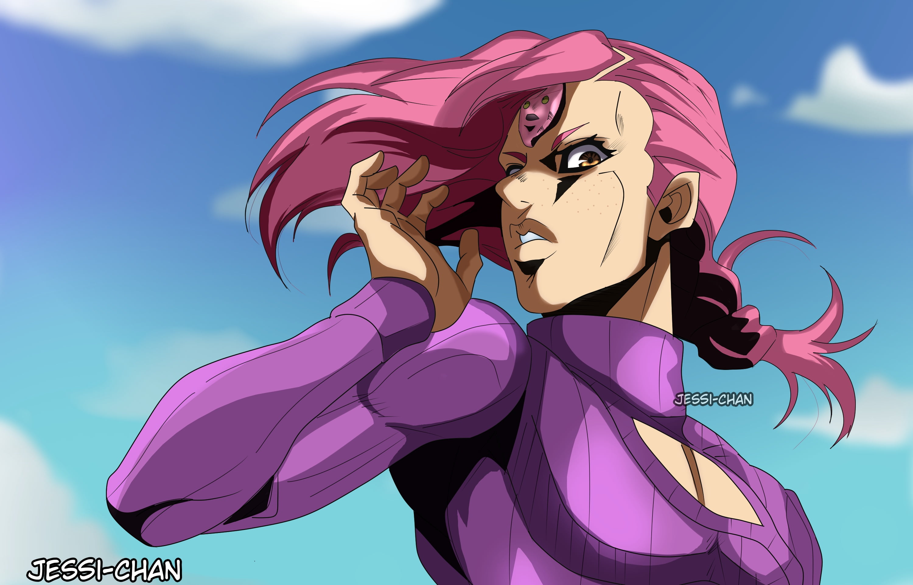 2K, Jojos Bizarre Adventure, Anime, Vinegar Doppio, HD Wallpaper
