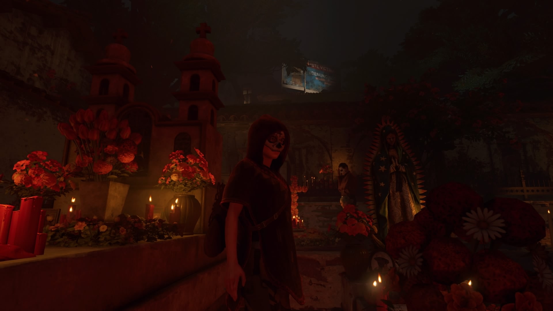 lifestyles, decoration, belief, plant, adult, Shadow of the Tomb Raider, PlayStation 4, real people, 1080P, night, video games, architecture, Lara Croft, HD Wallpaper