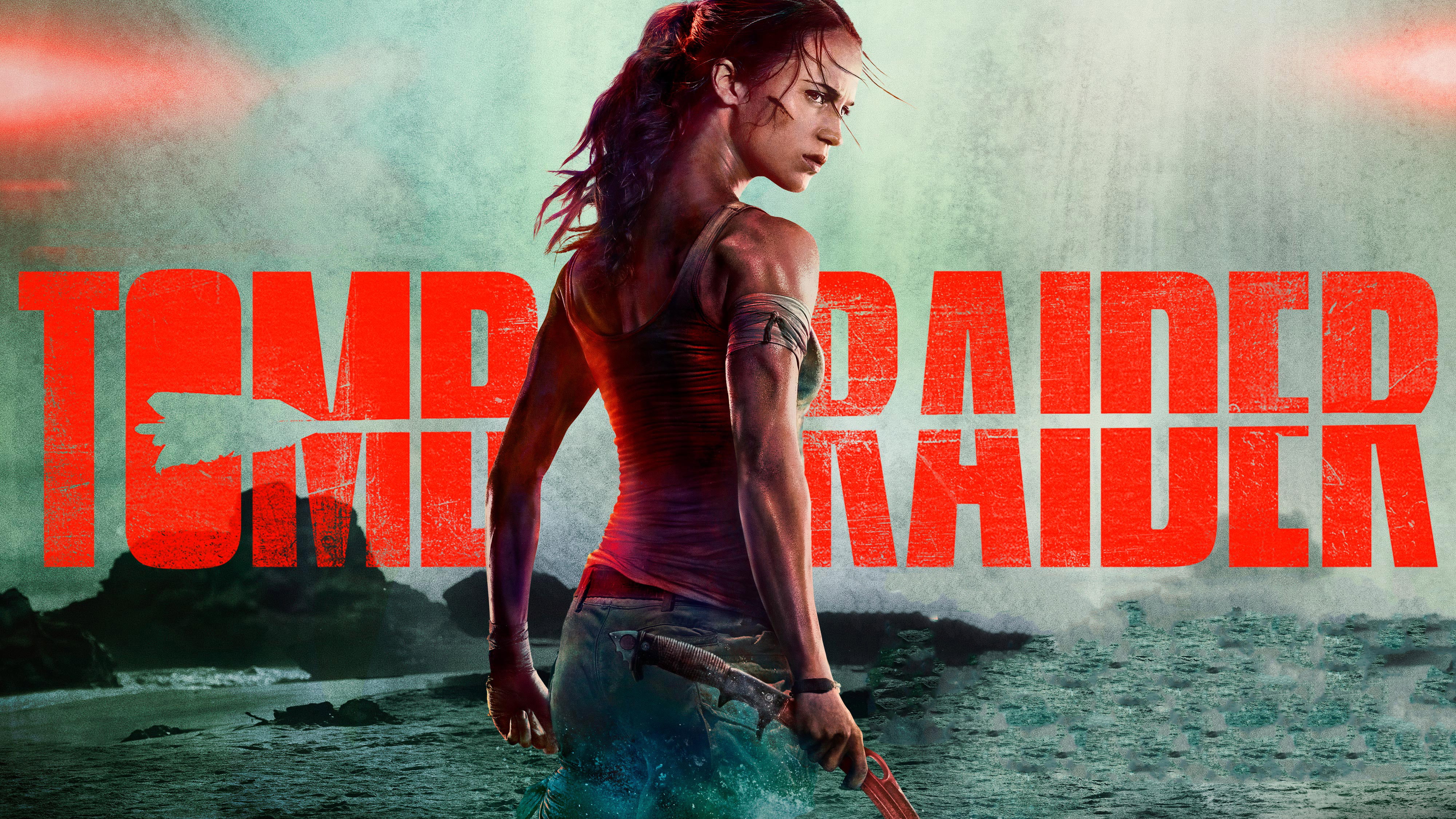 Lara Croft, 2018, 4K, 4K, Alicia Vikander, Tomb Raider, HD Wallpaper