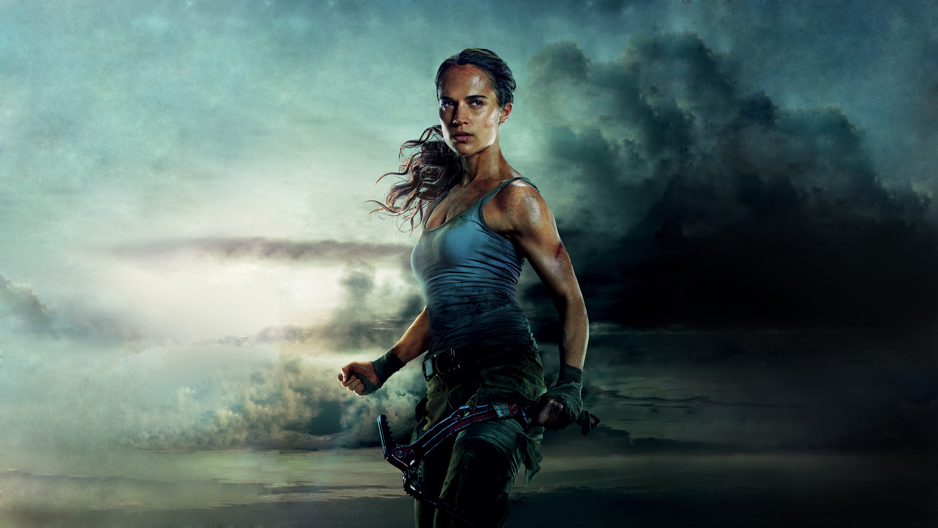 Lara Croft, Tomb Raider (2018), Movie, 2K, Alicia Vikander, HD Wallpaper