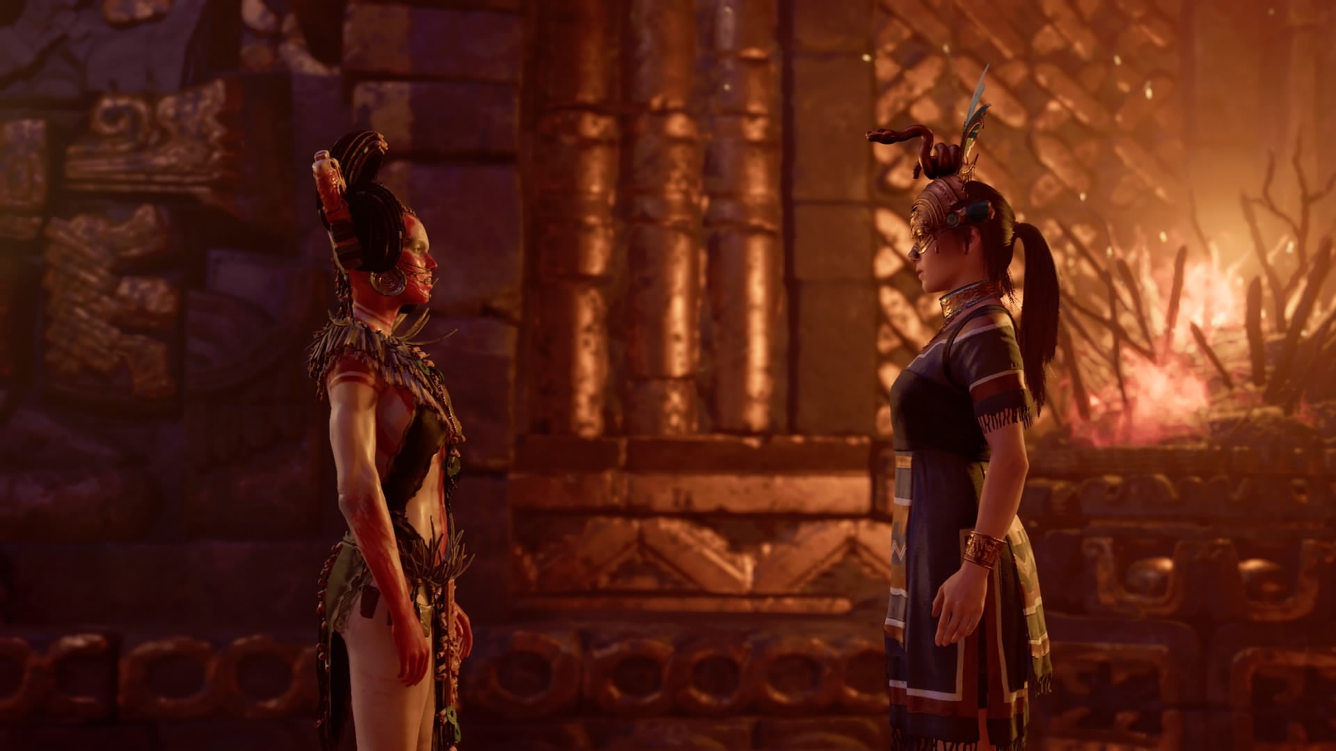 video games, 1080P, Lara Croft, PlayStation 4, screen shot, Shadow of the Tomb Raider, HD Wallpaper