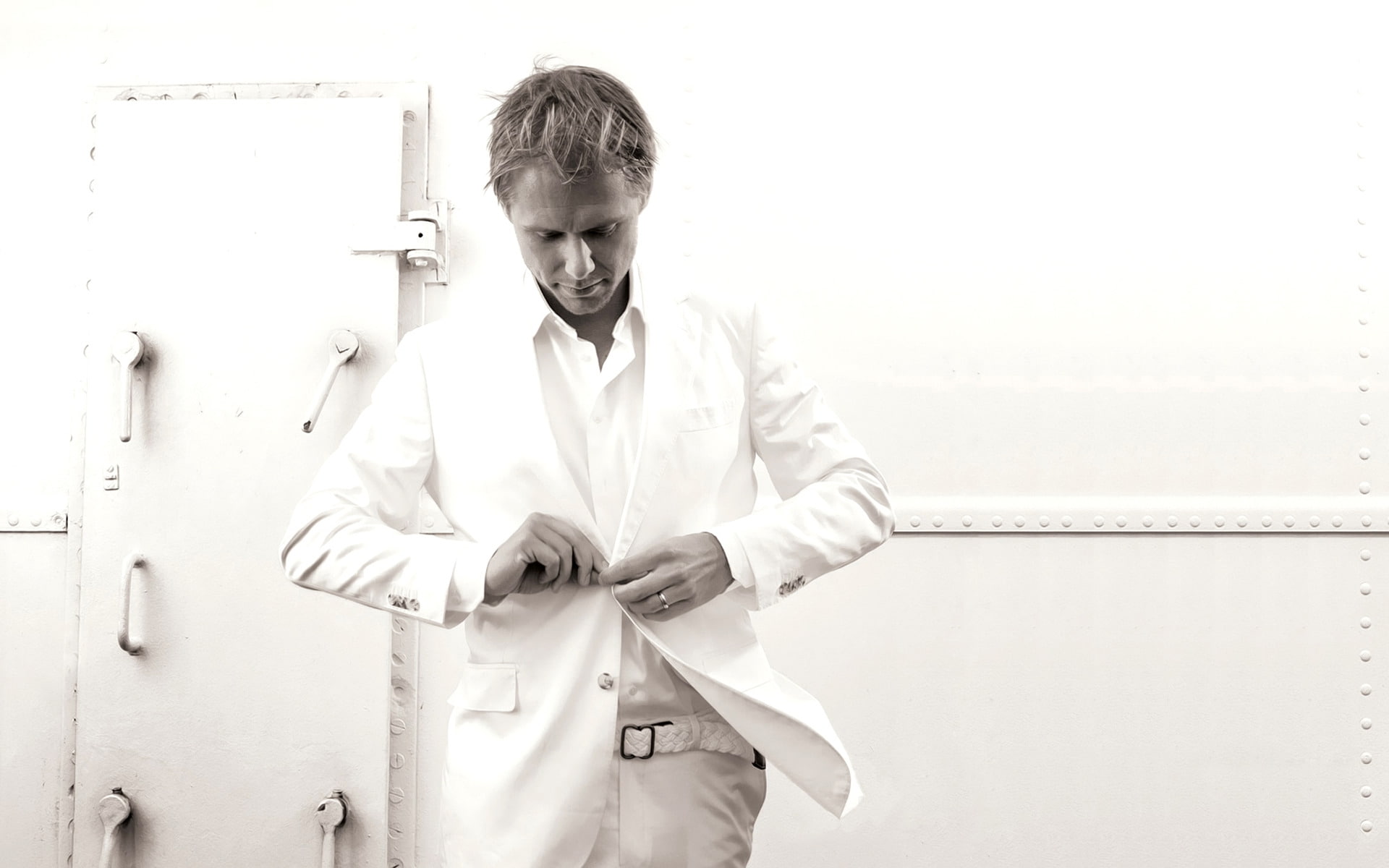 van, international, 1080P, disco, music, white, trance, buuren, armin, HD Wallpaper