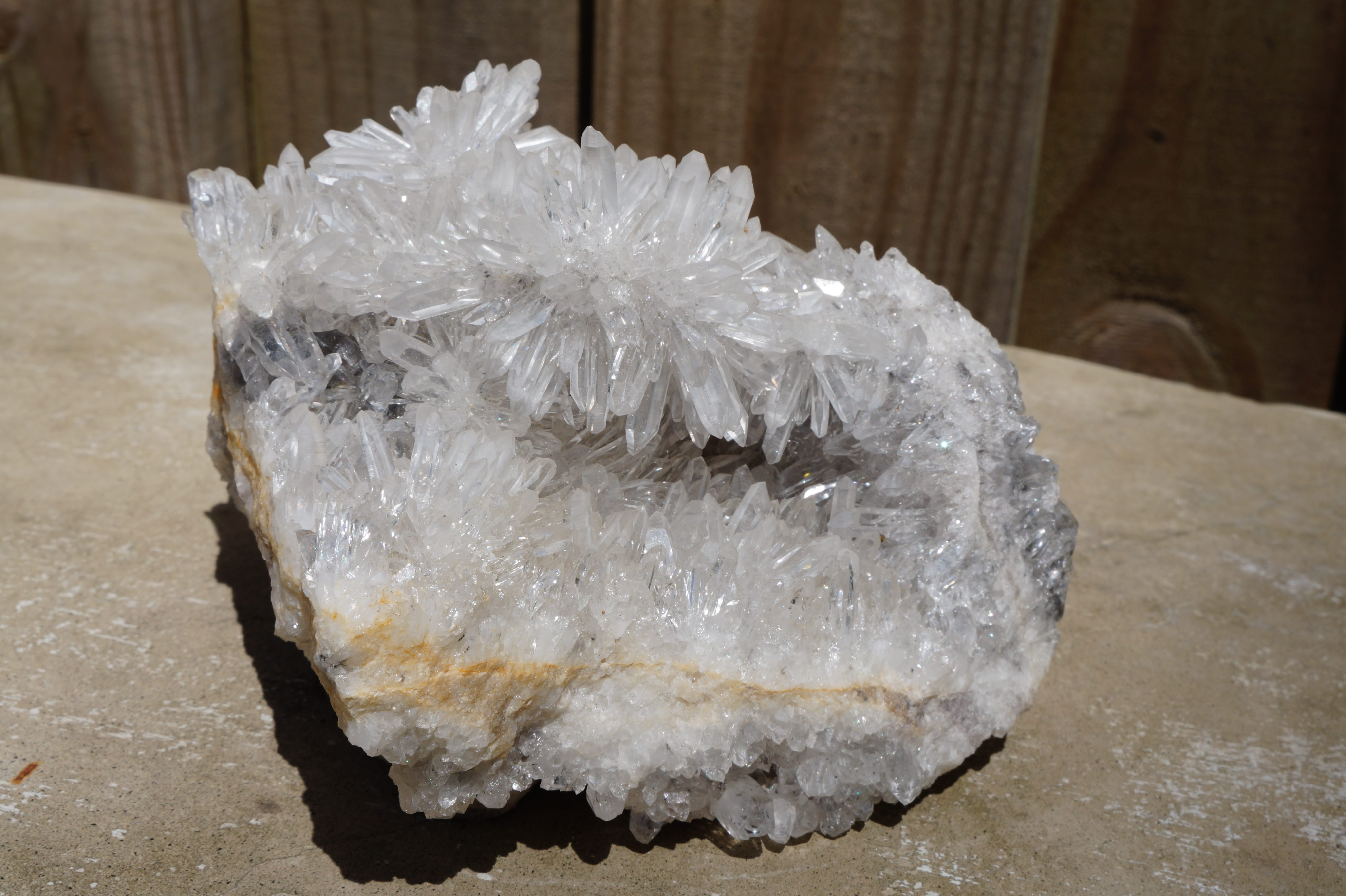 geology, rock - object, day, recreational drug, crystal, quartz, table, rock, alchemy, nature, plastic bag, 5K, ice, no people, stone, still life, cold temperature, HD Wallpaper