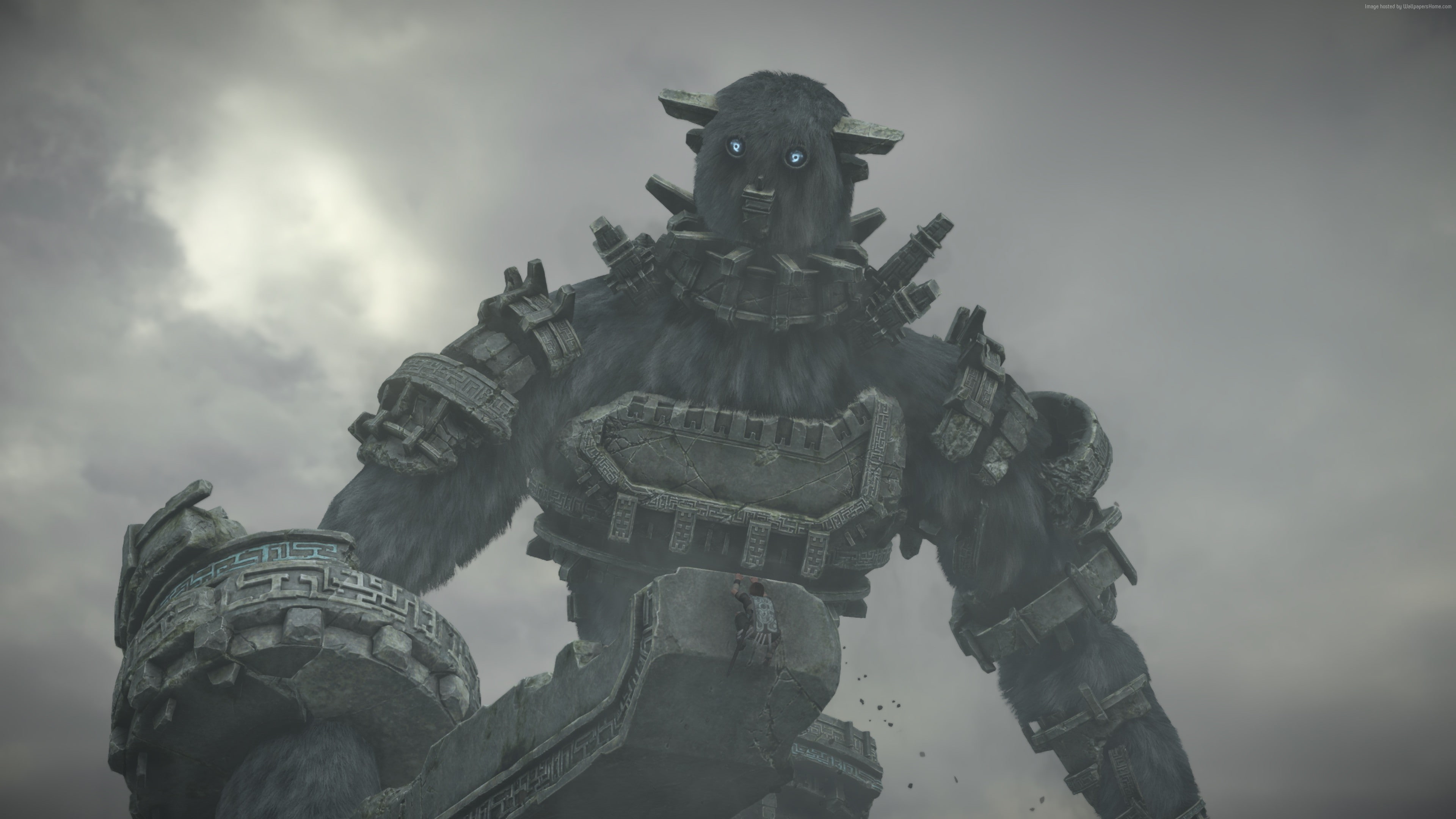 Shadow of the Colossus, 4k, E3 2017, screenshot, 4K, HD Wallpaper