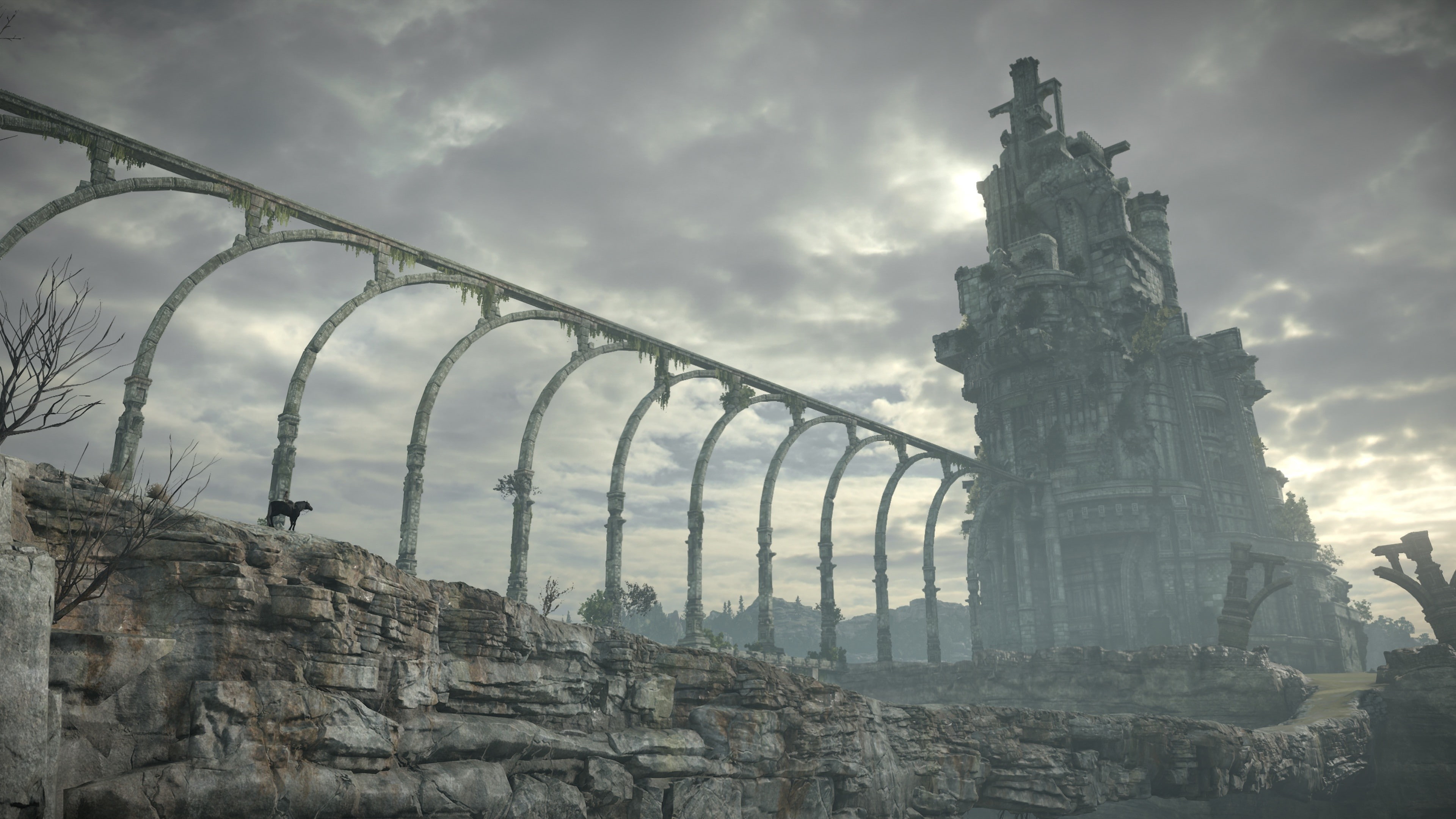 Shadow of the Colossus, 4k, E3 2017, screenshot, 4K, HD Wallpaper