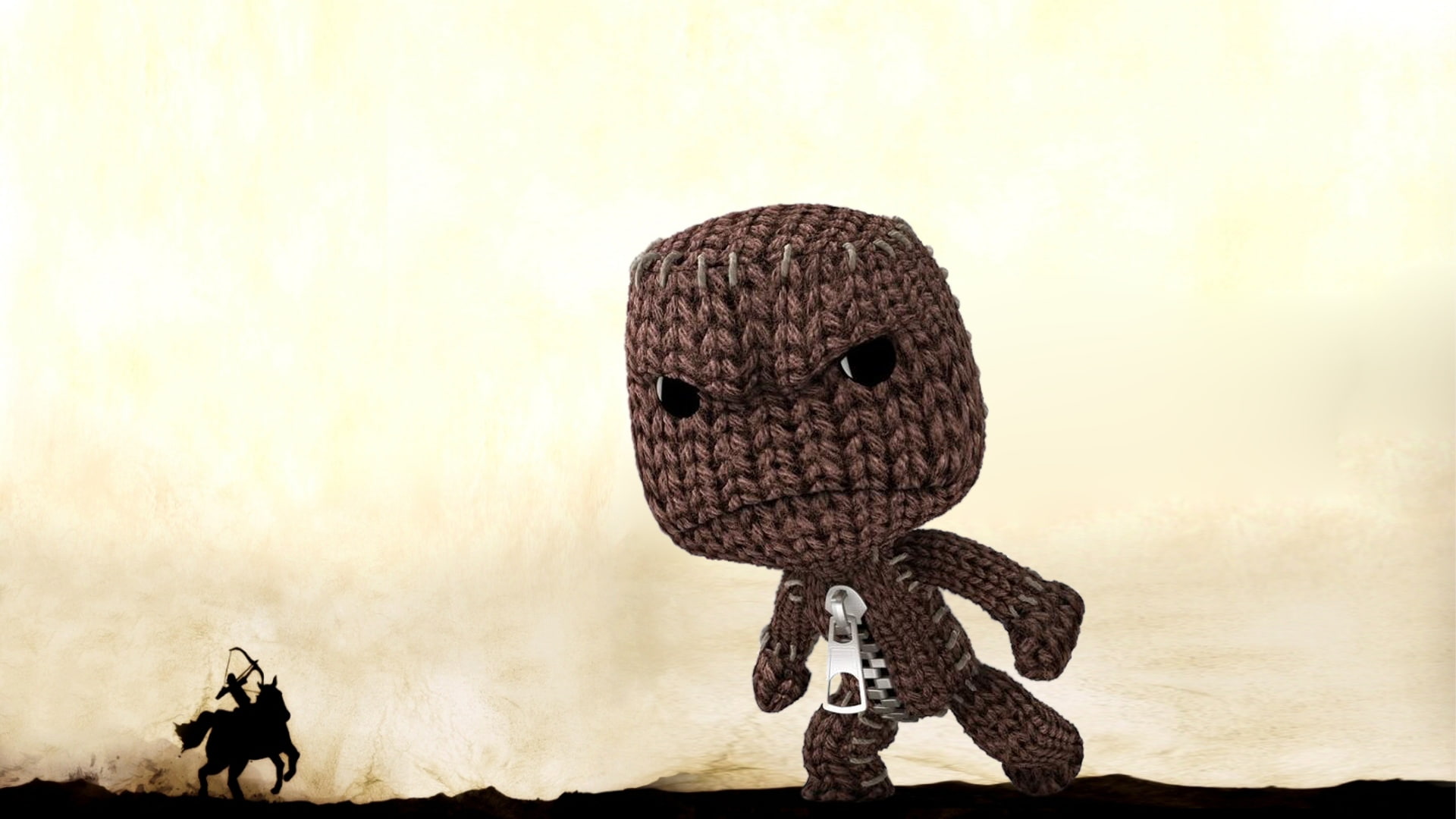 big, colossus, sackboy, planet, 1080P, shadow, HD Wallpaper