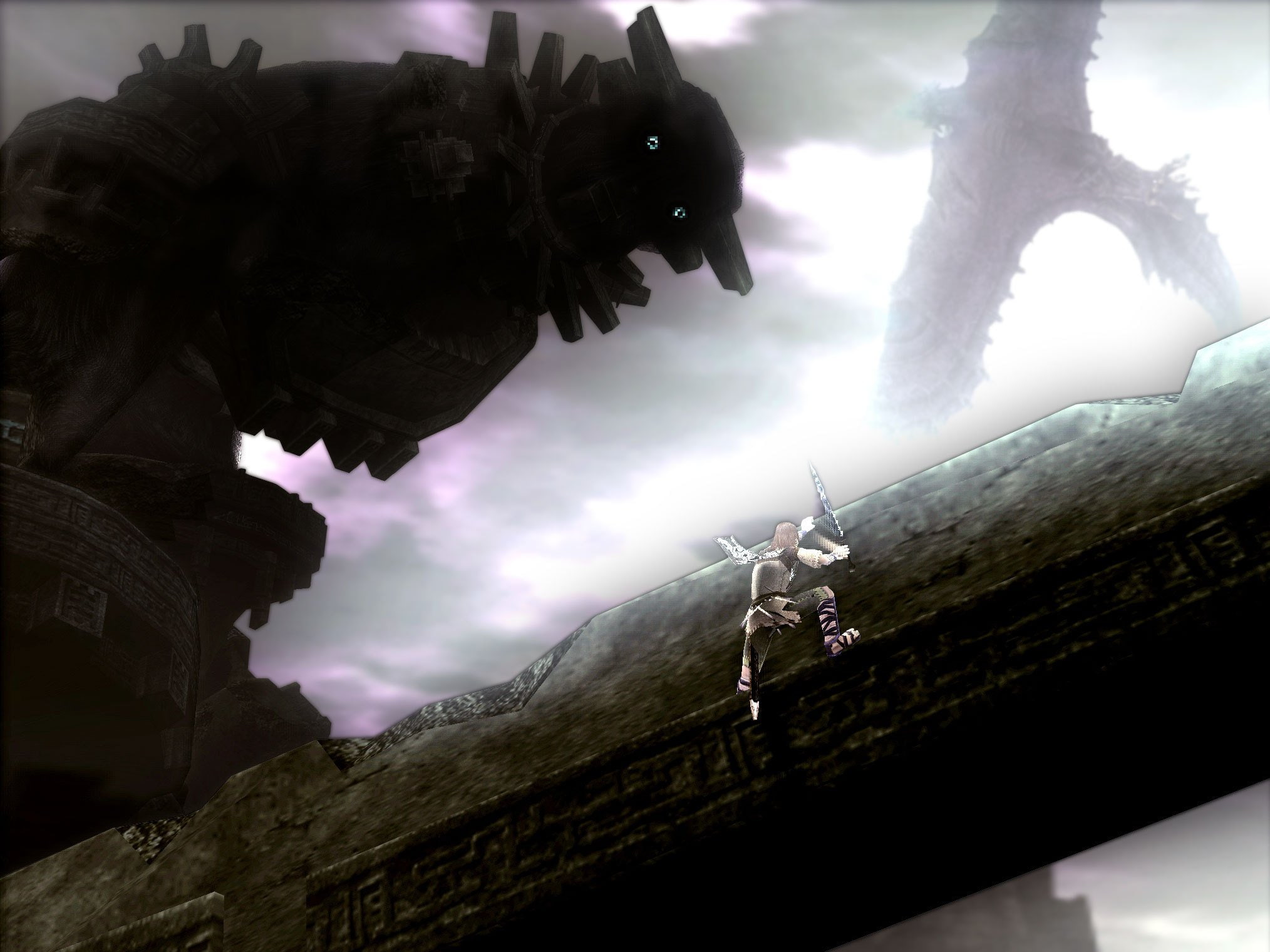 colossus, shadow, adventure, action, fantasy, 120, 1080P, HD Wallpaper
