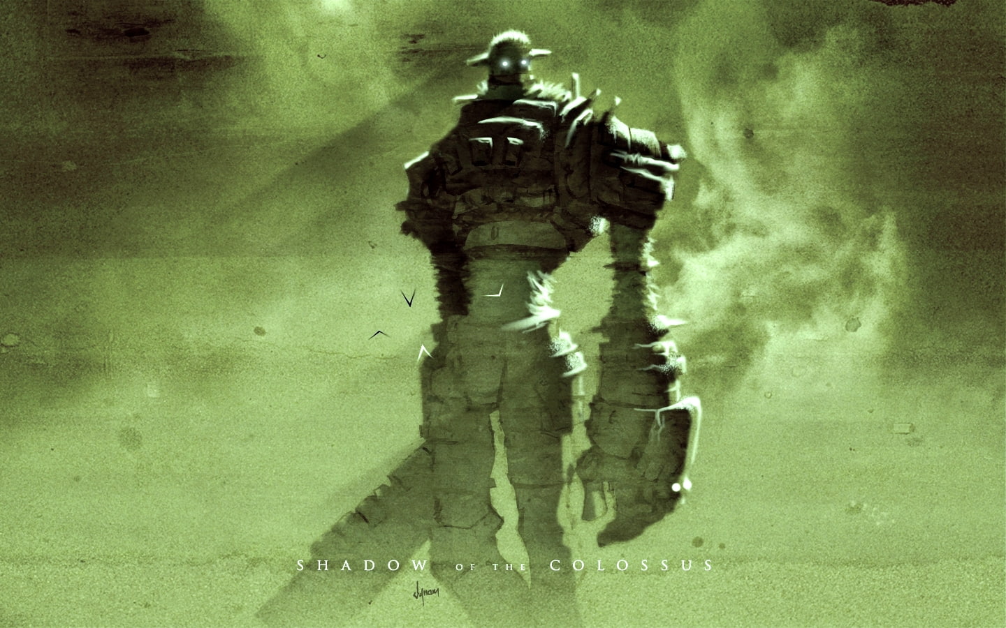 artwork, Fumito Ueda, 720P, Shadow Of The Colossus, HD Wallpaper