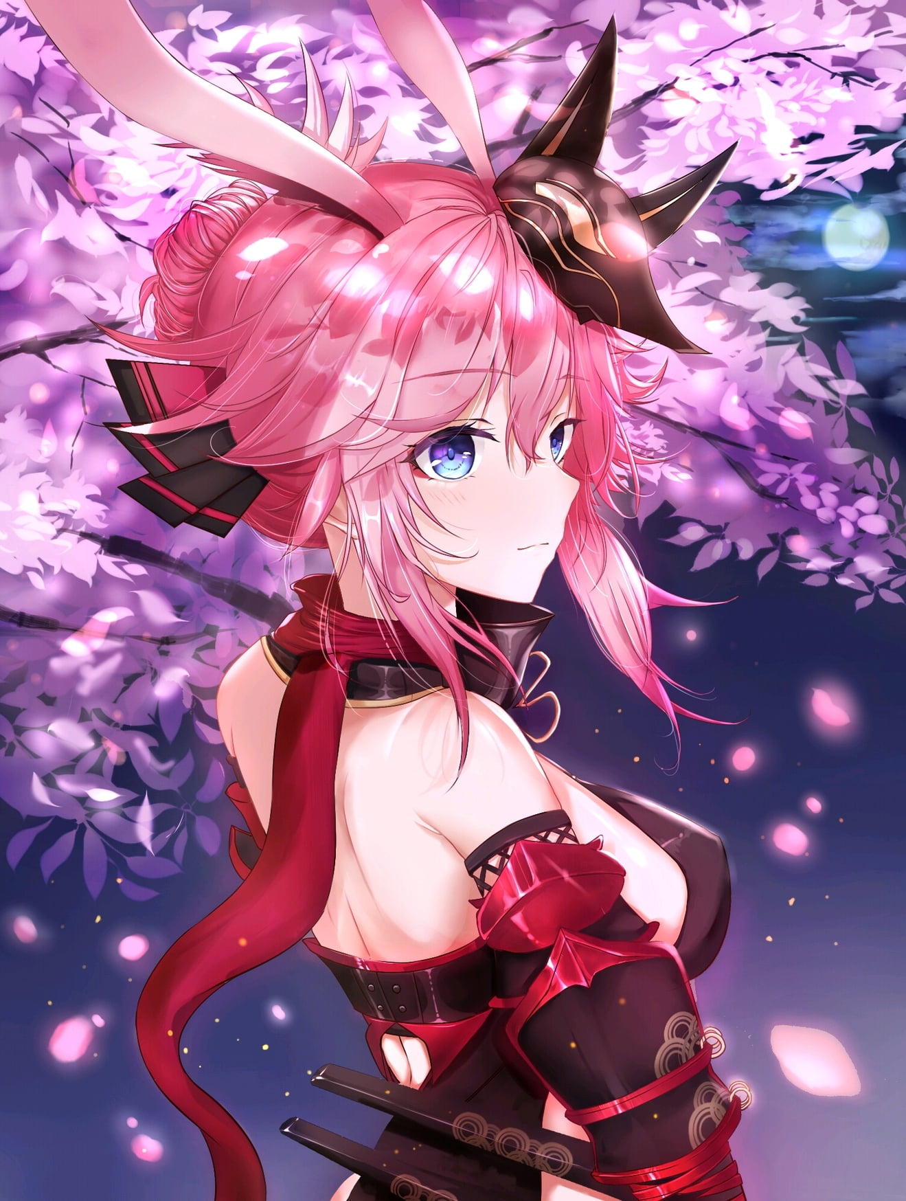 八重樱, vertical, digital art, portrait display, 720P, anime, Yae Sakura, artwork, anime girls, 2D, Phone HD Wallpaper