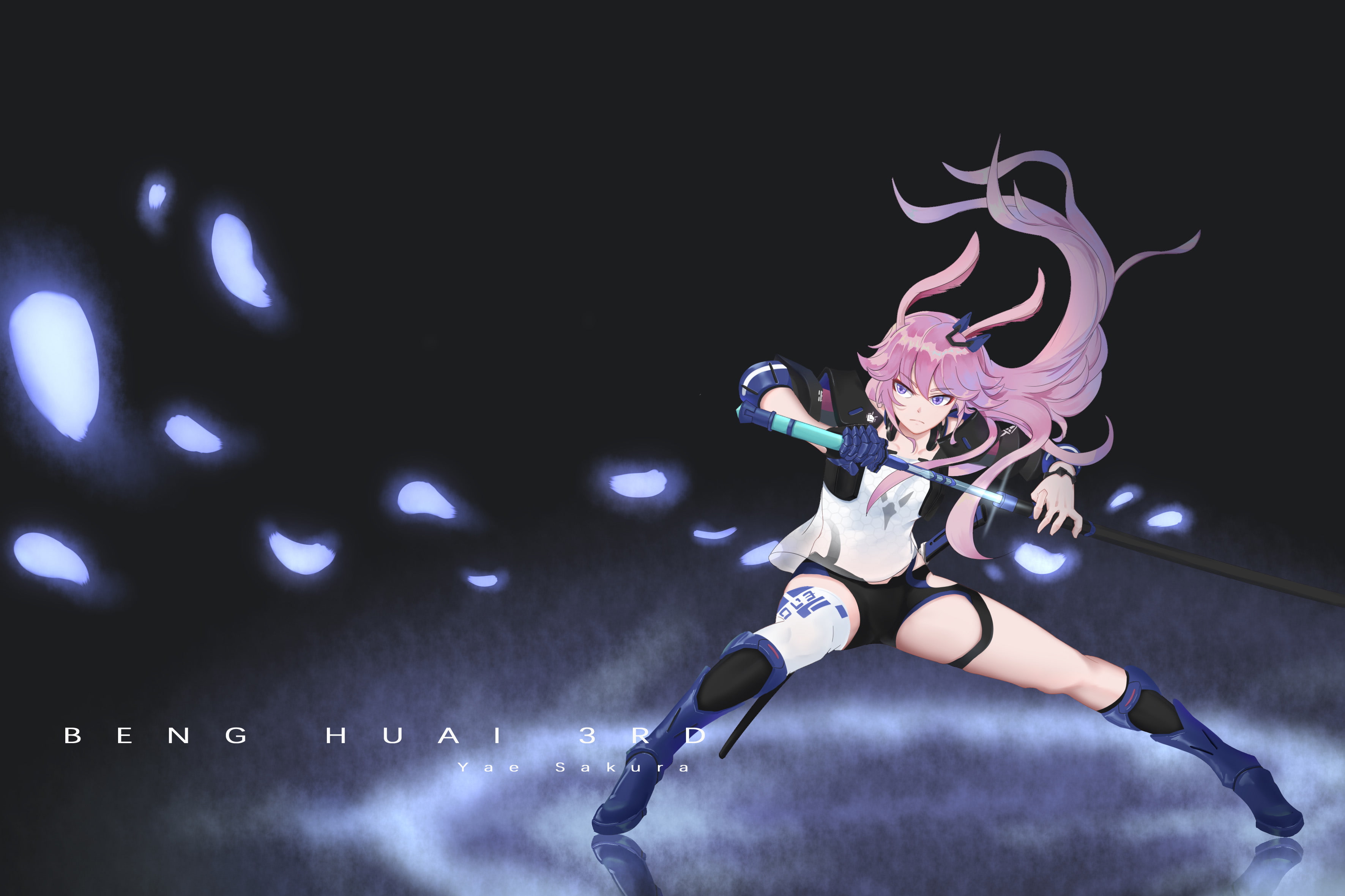Honkai Impact, anime, 2K, anime girls, HD Wallpaper