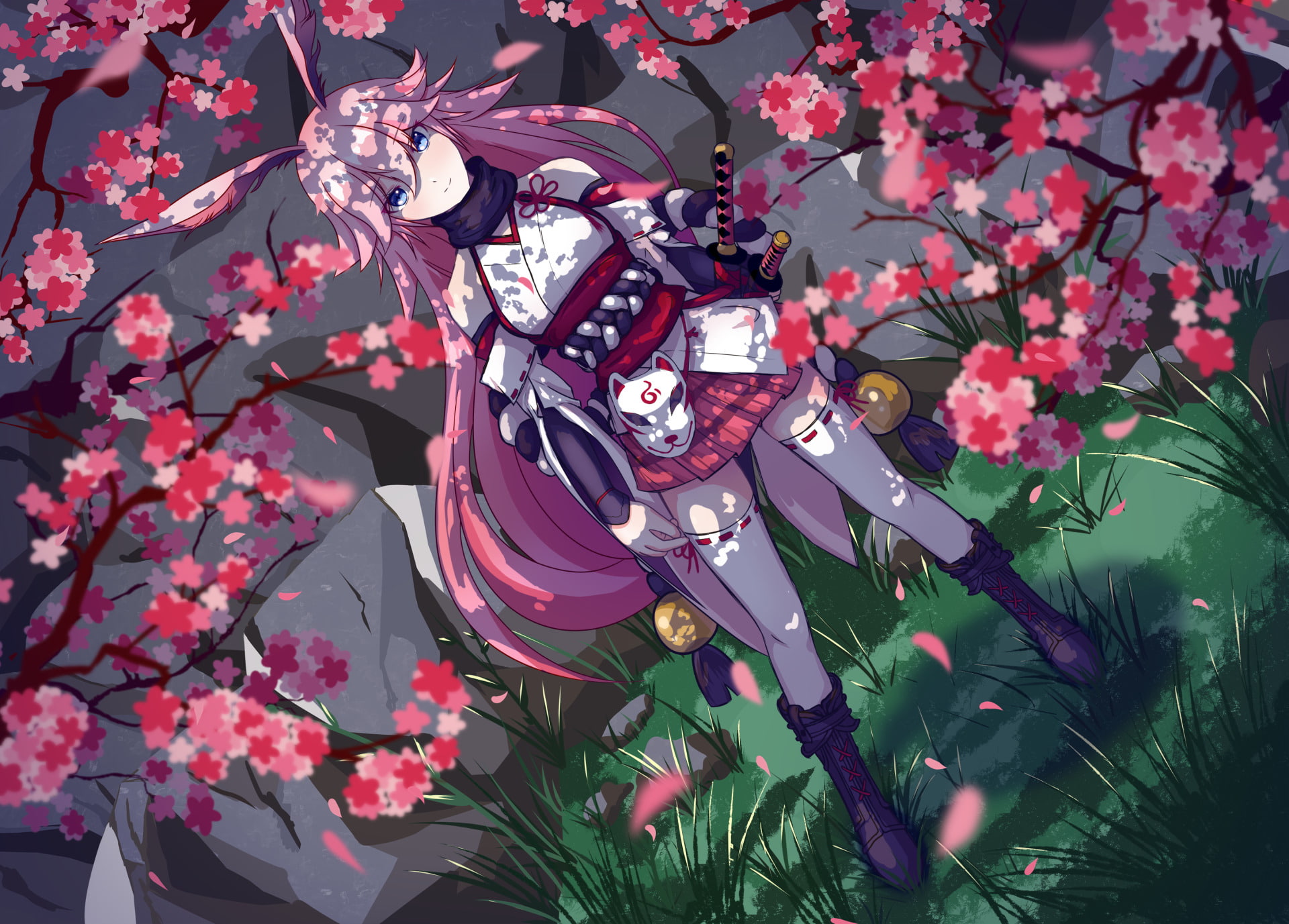 1080P, Anime, Benghuai Xueyuan, Yae Sakura (Benghuai Xueyuan), HD Wallpaper